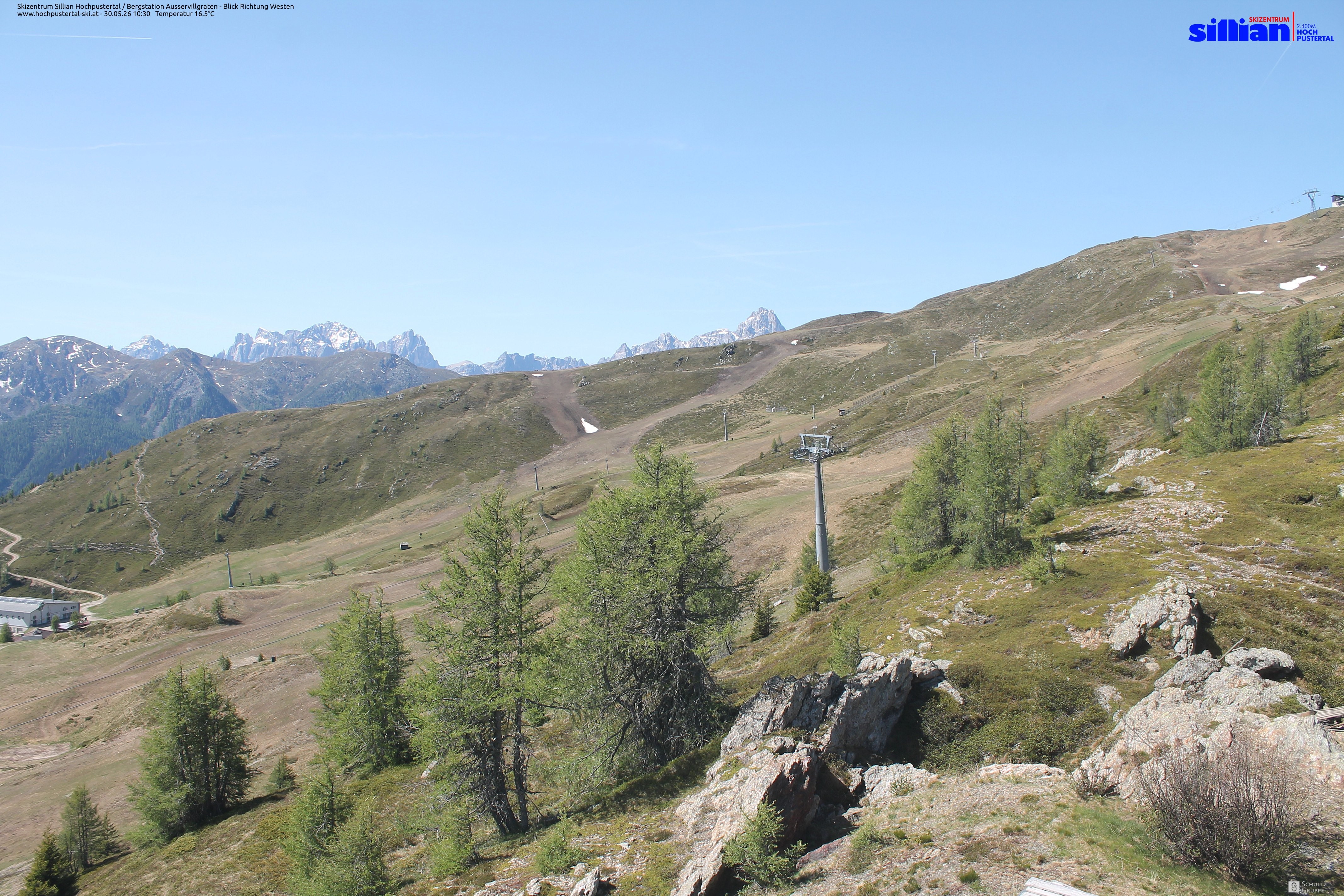Archiv Foto Webcam Ausservillgraten im Thurntaler-Gebiet