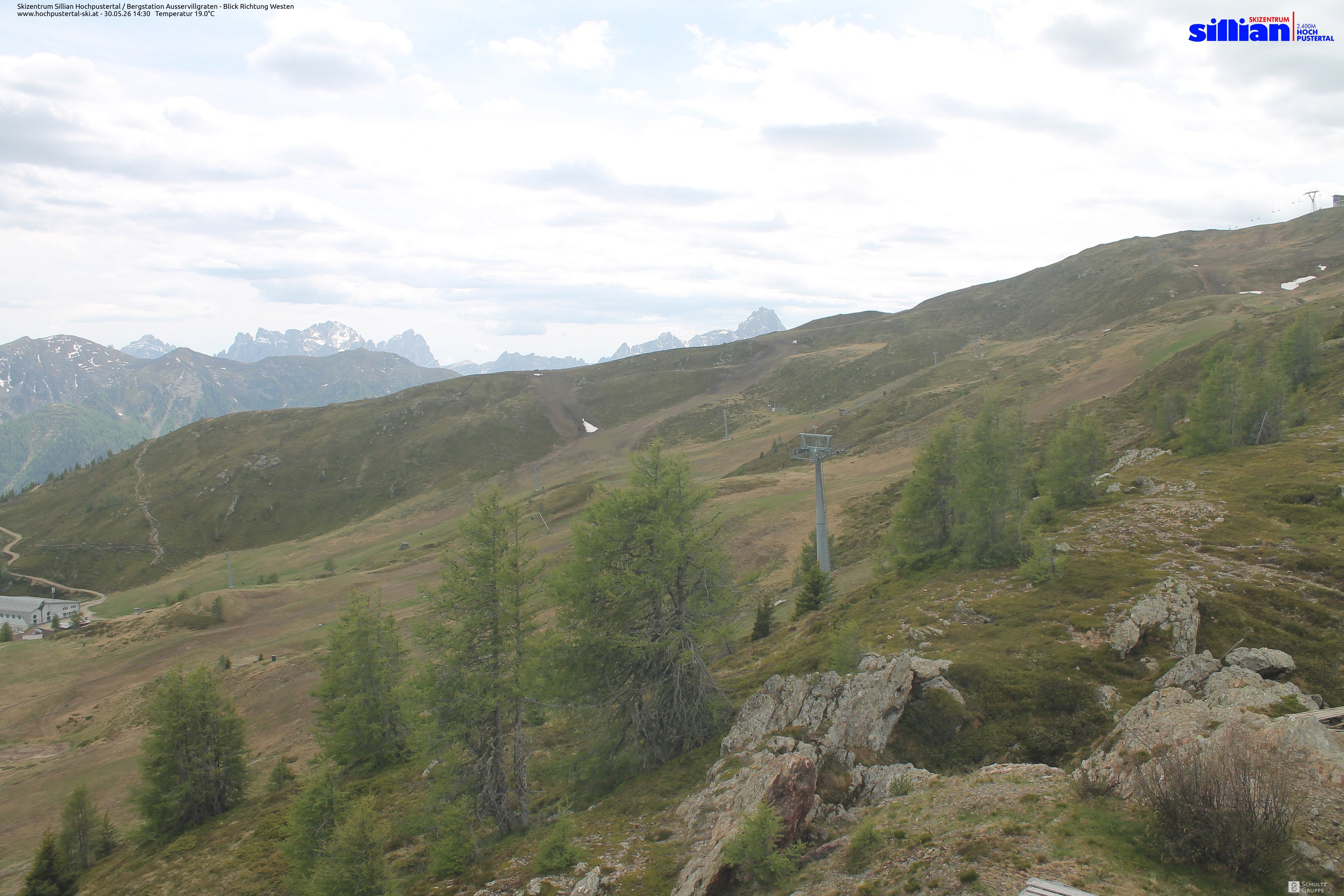Archiv Foto Webcam Ausservillgraten im Thurntaler-Gebiet