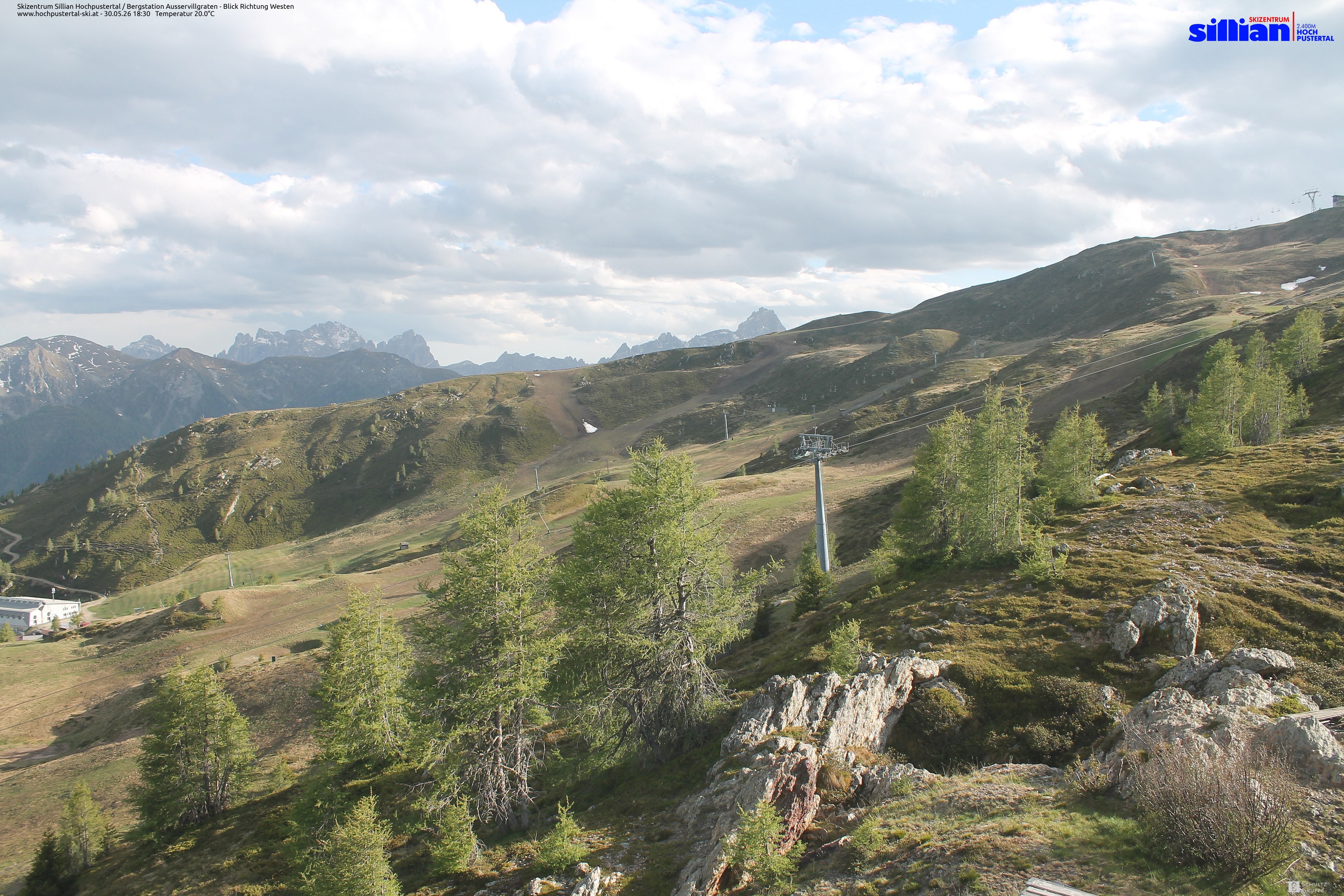 Archiv Foto Webcam Ausservillgraten im Thurntaler-Gebiet