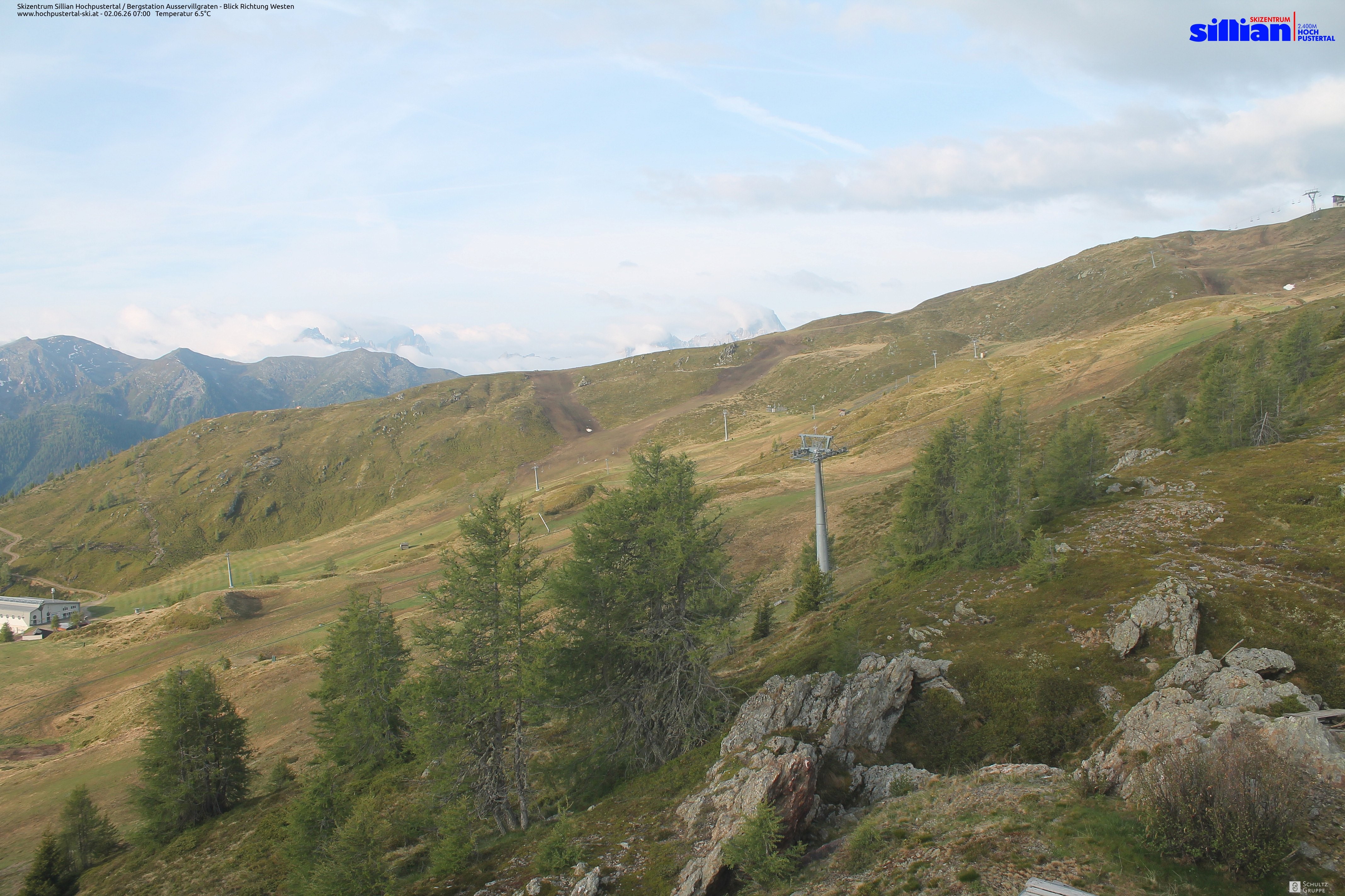 Archiv Foto Webcam Ausservillgraten im Thurntaler-Gebiet