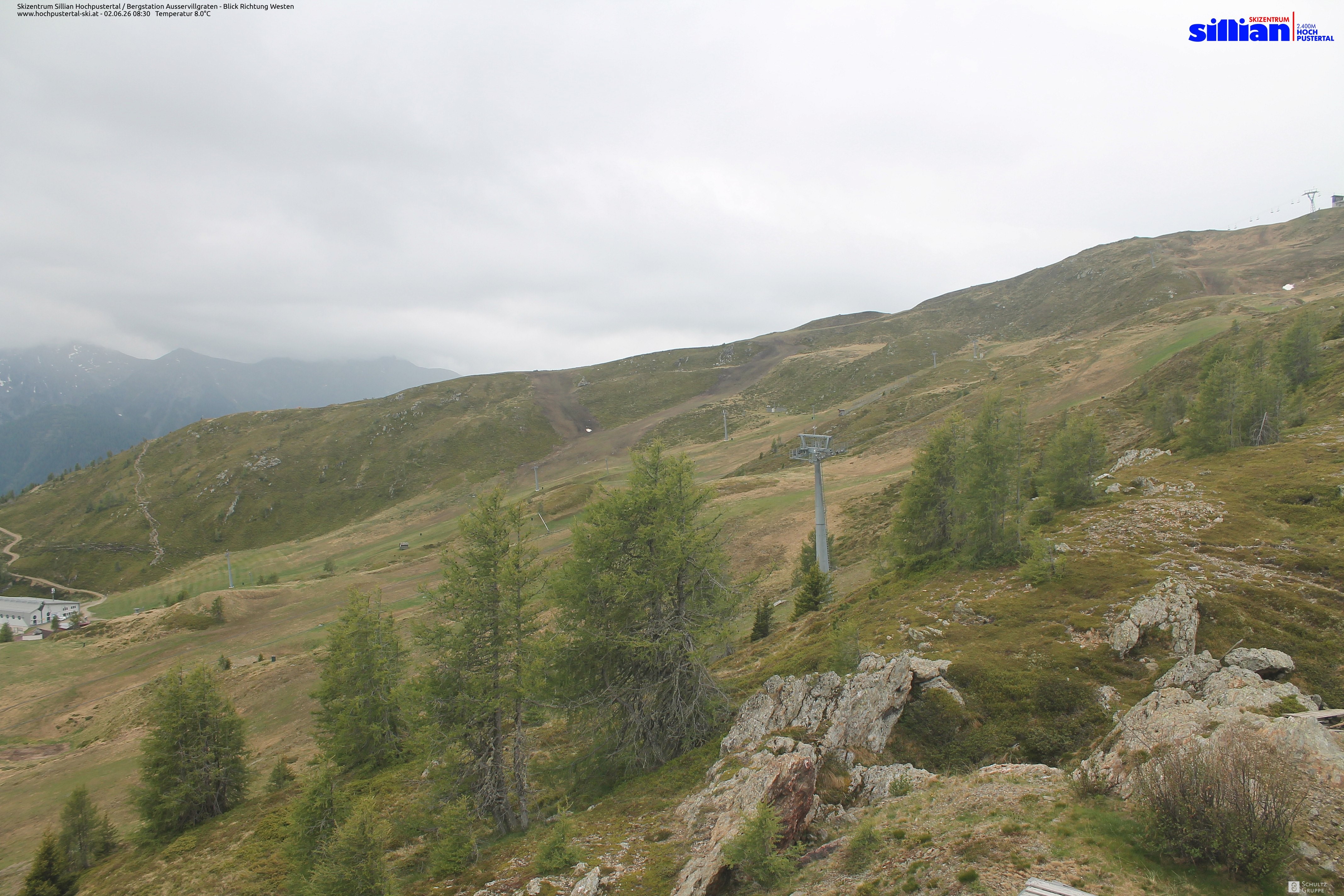 Archiv Foto Webcam Ausservillgraten im Thurntaler-Gebiet