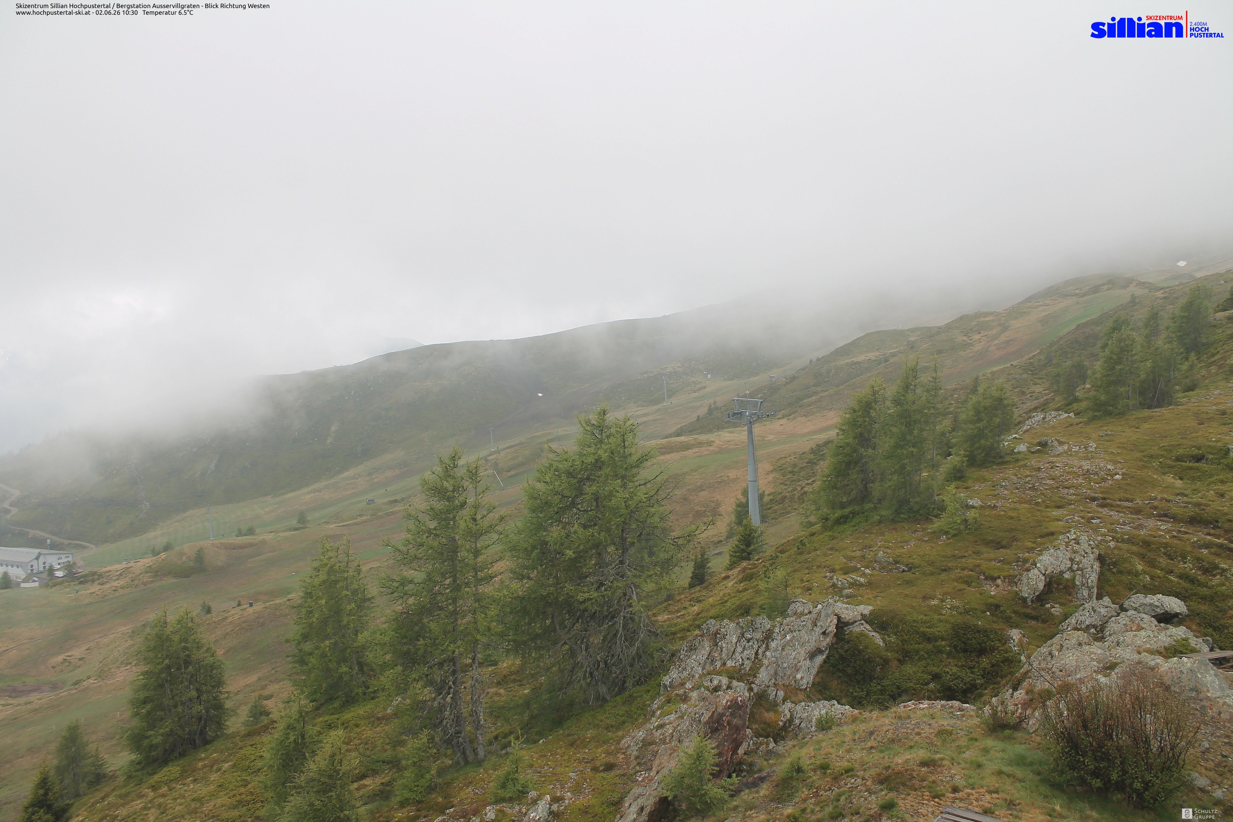 Archiv Foto Webcam Ausservillgraten im Thurntaler-Gebiet