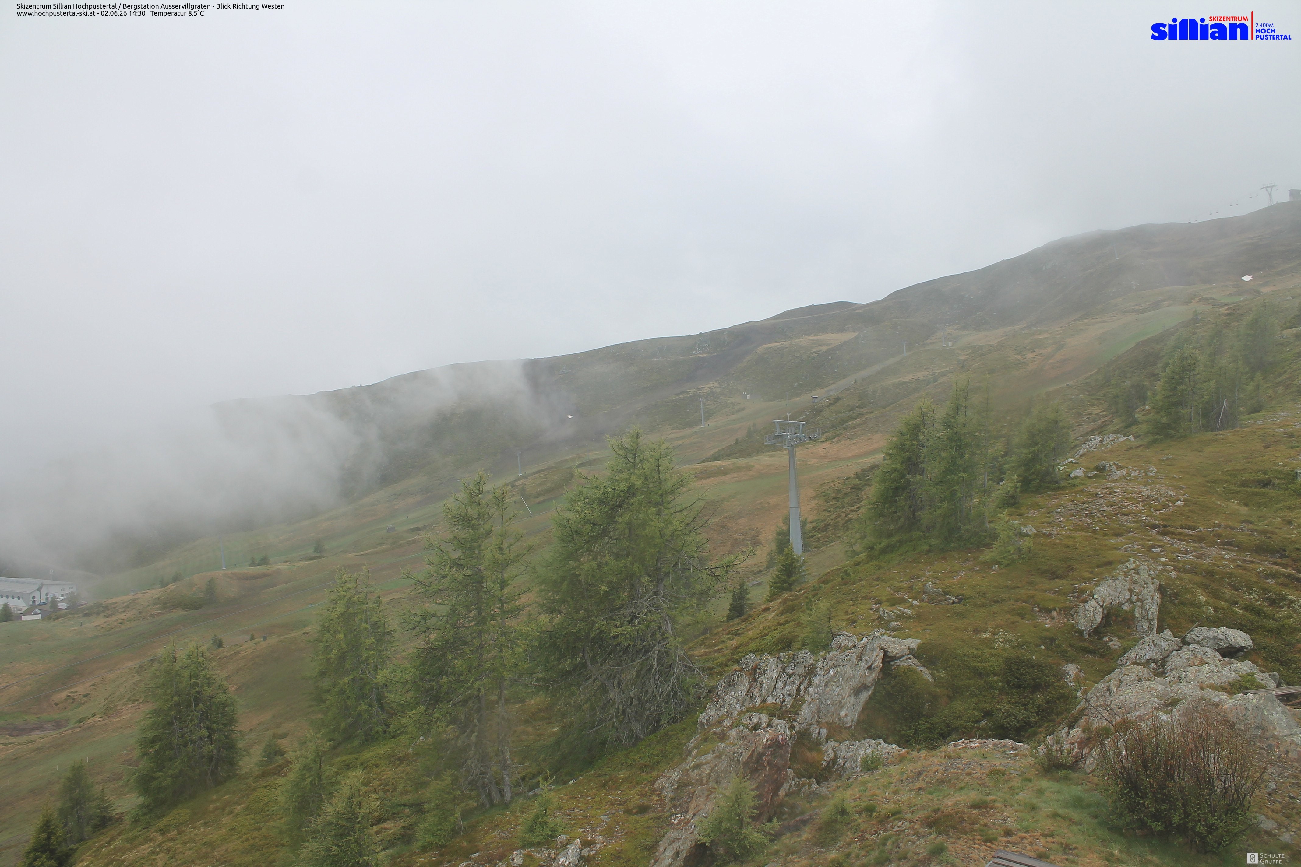 Archiv Foto Webcam Ausservillgraten im Thurntaler-Gebiet