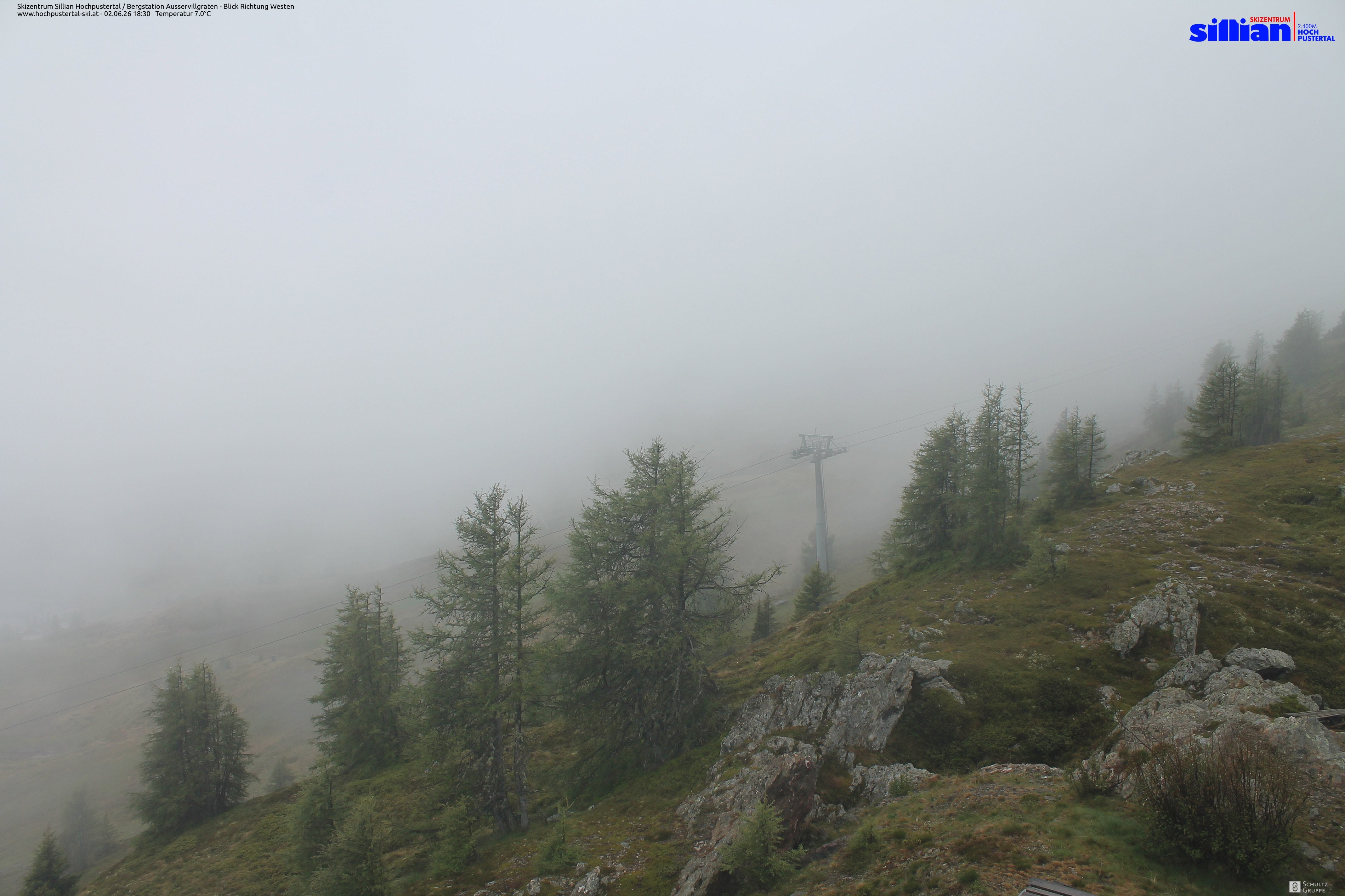 Archiv Foto Webcam Ausservillgraten im Thurntaler-Gebiet
