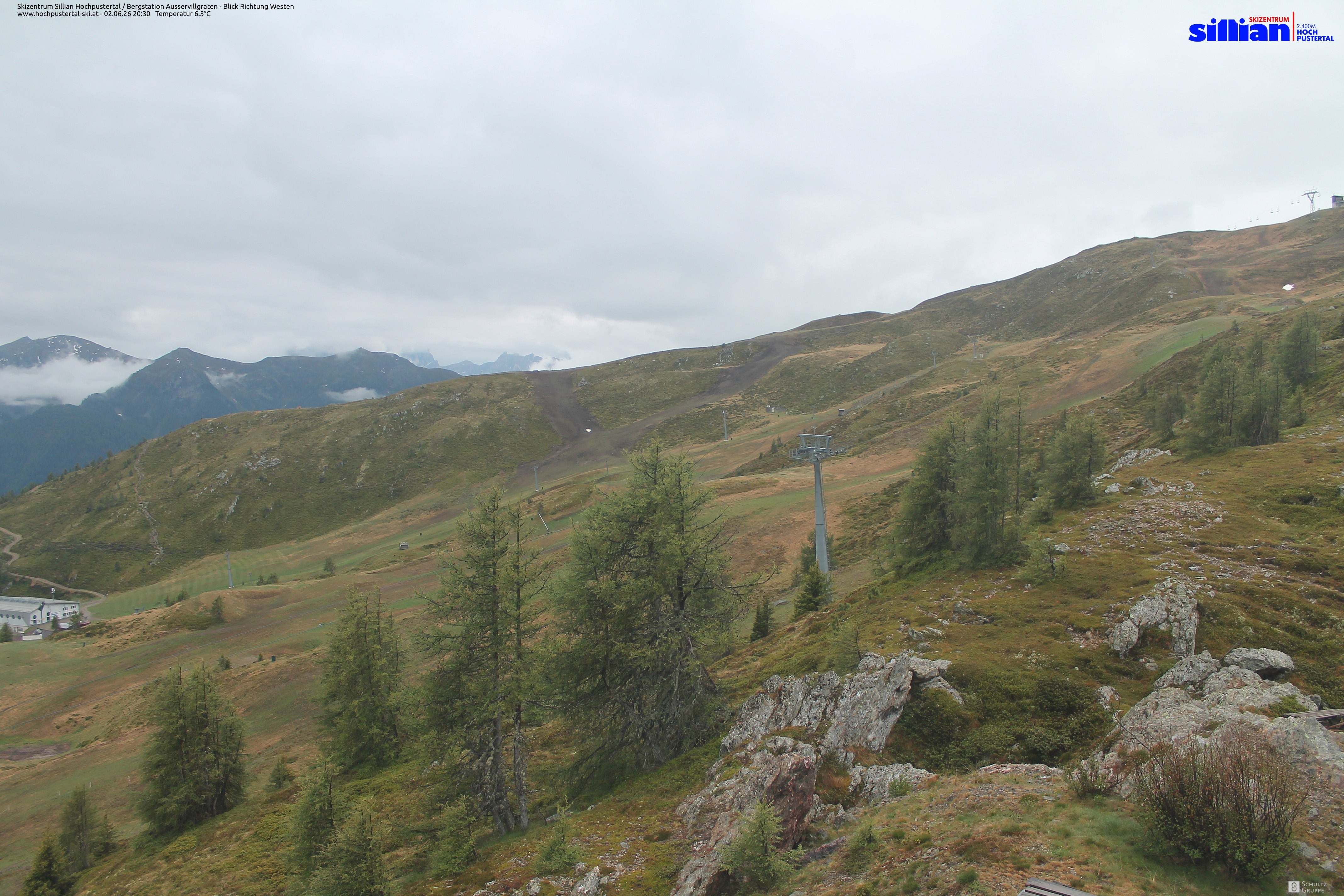 Archiv Foto Webcam Ausservillgraten im Thurntaler-Gebiet