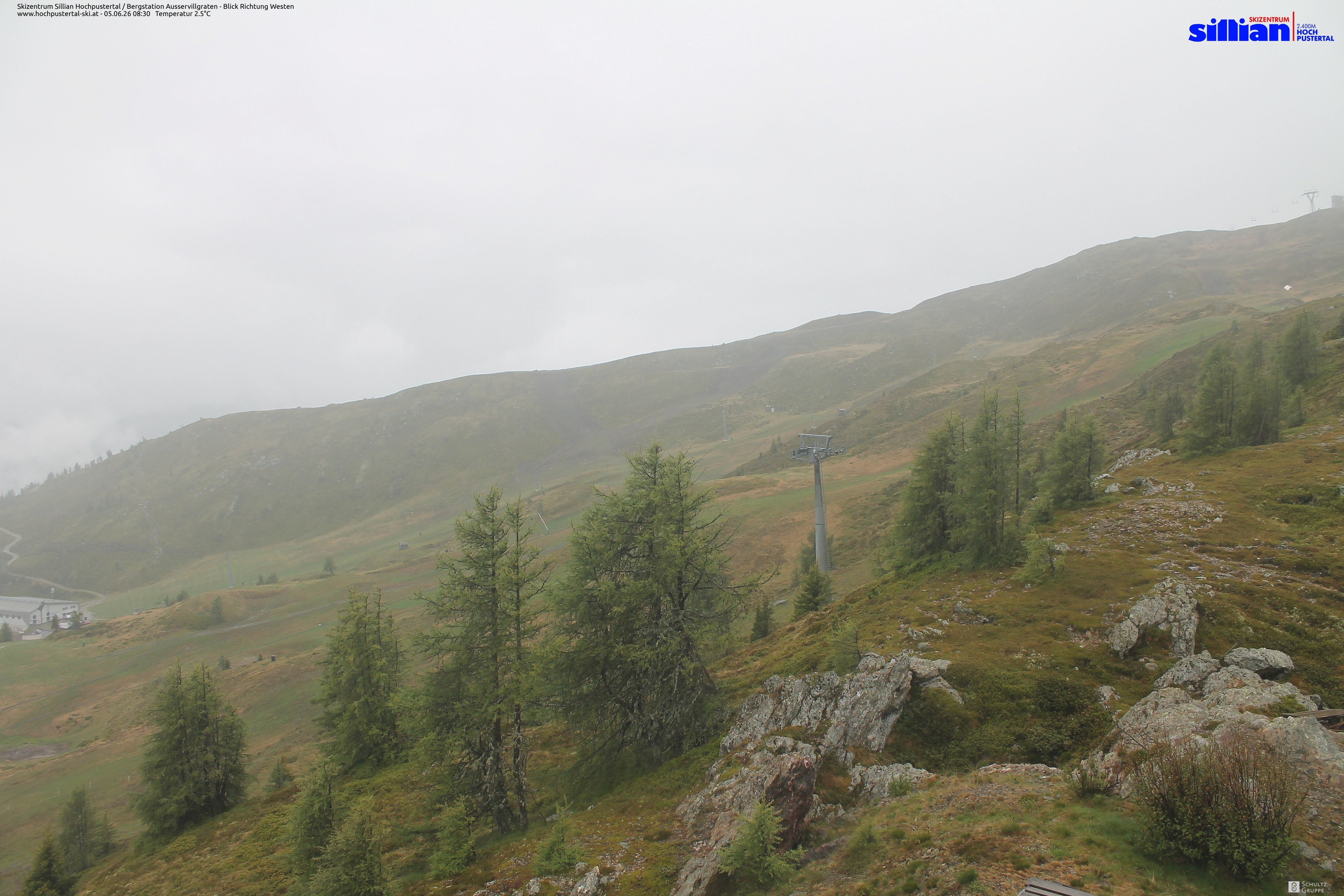 Archiv Foto Webcam Ausservillgraten im Thurntaler-Gebiet
