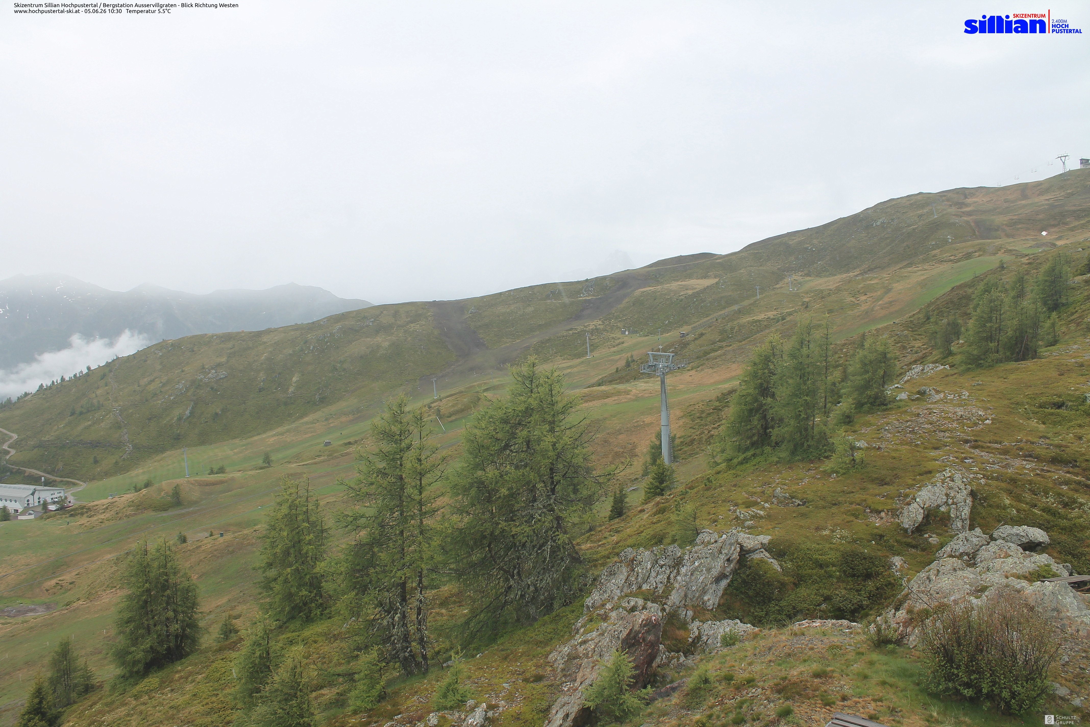 Archiv Foto Webcam Ausservillgraten im Thurntaler-Gebiet