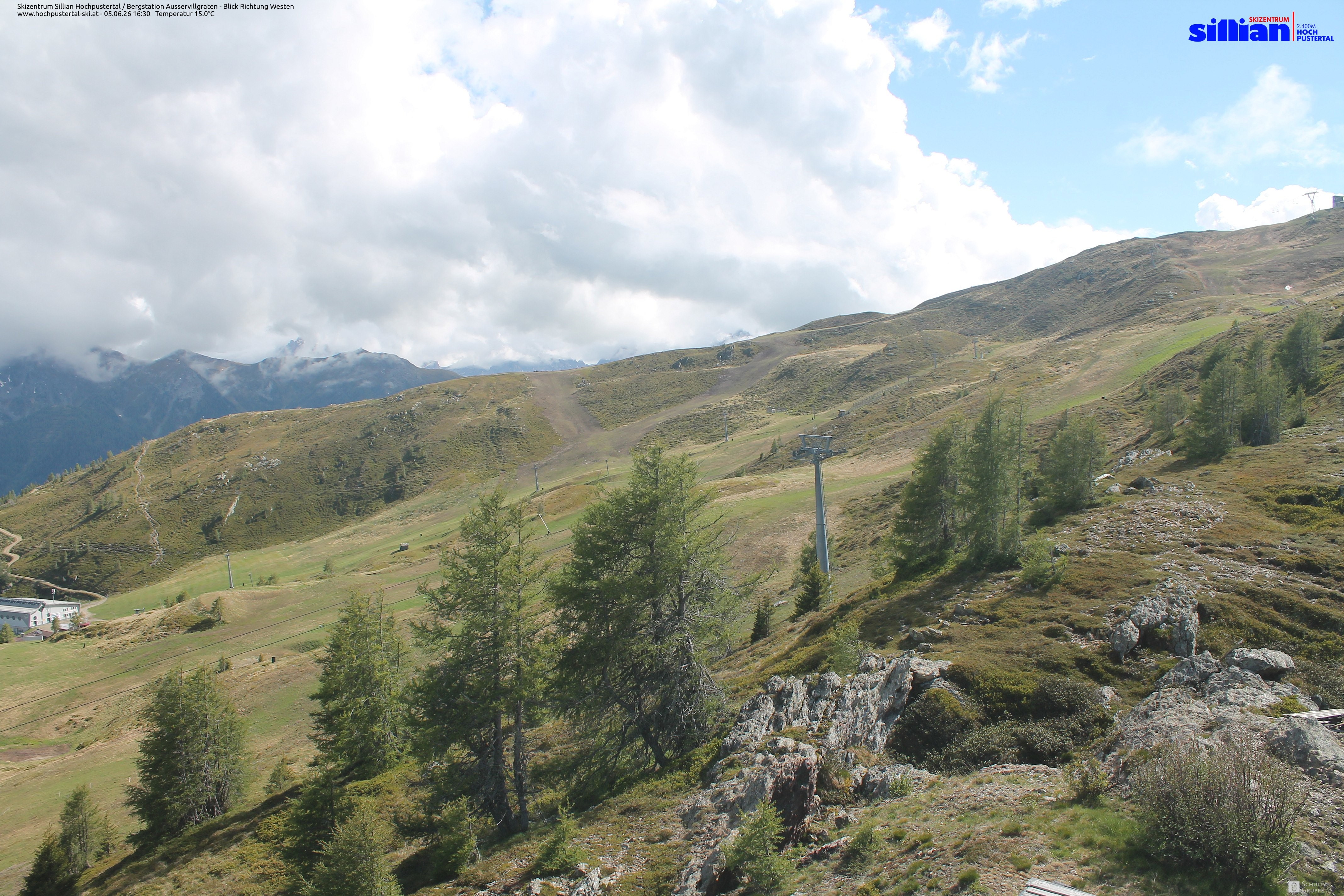 Archiv Foto Webcam Ausservillgraten im Thurntaler-Gebiet
