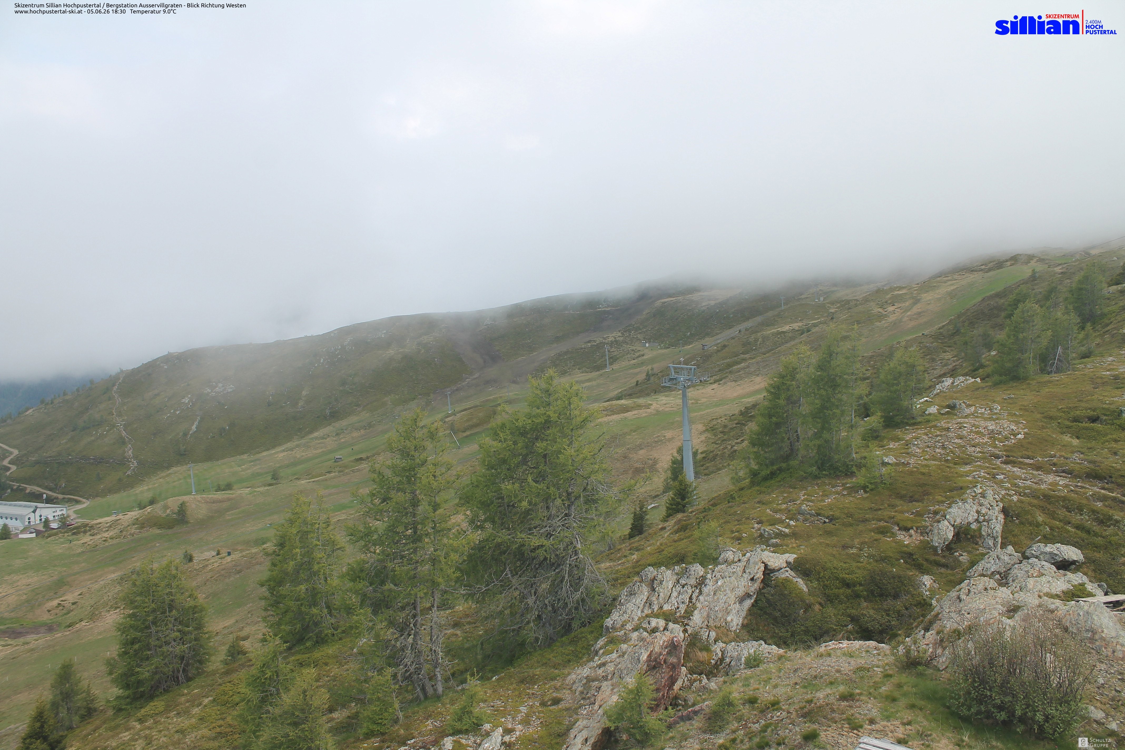 Archiv Foto Webcam Ausservillgraten im Thurntaler-Gebiet