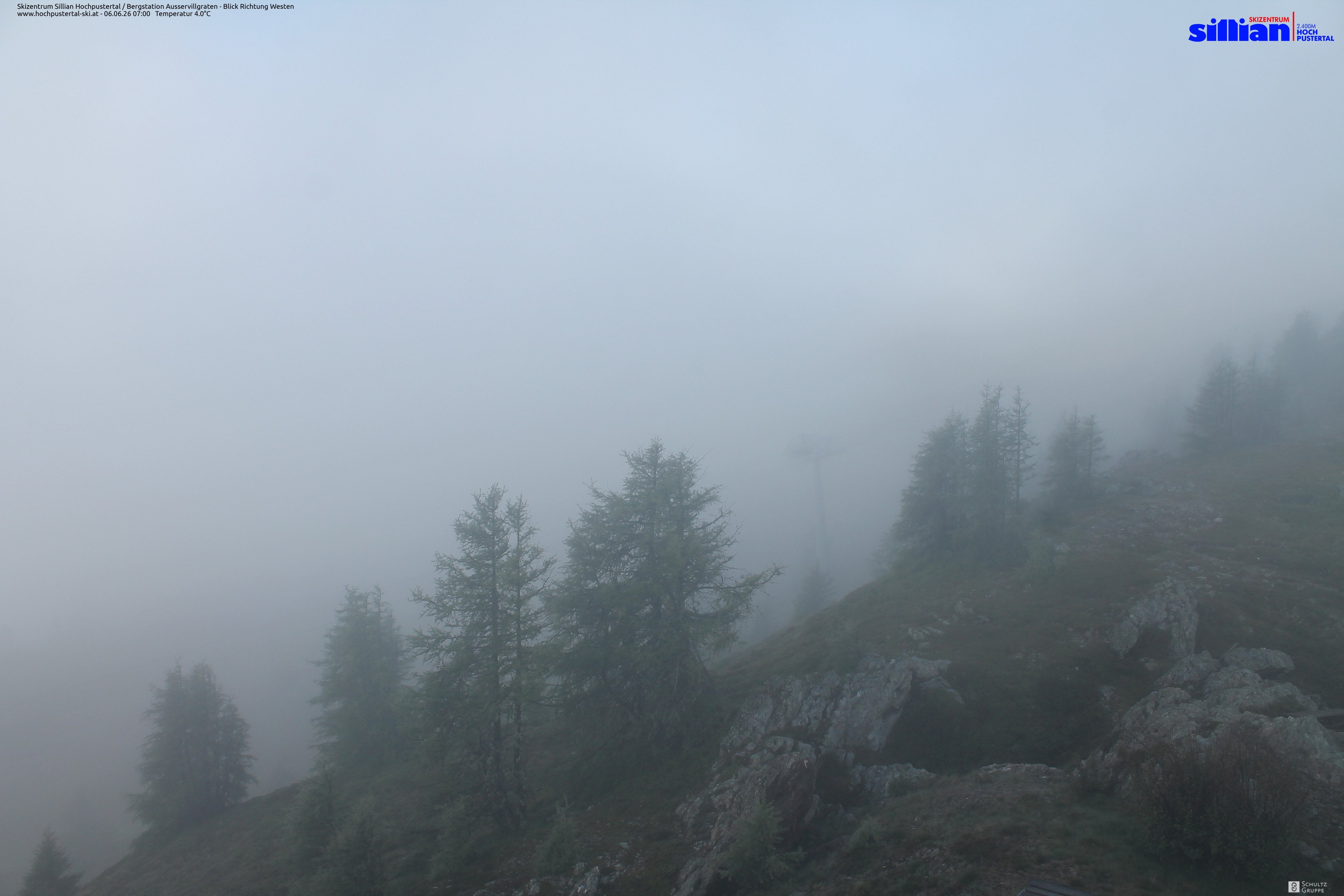 Archiv Foto Webcam Ausservillgraten im Thurntaler-Gebiet