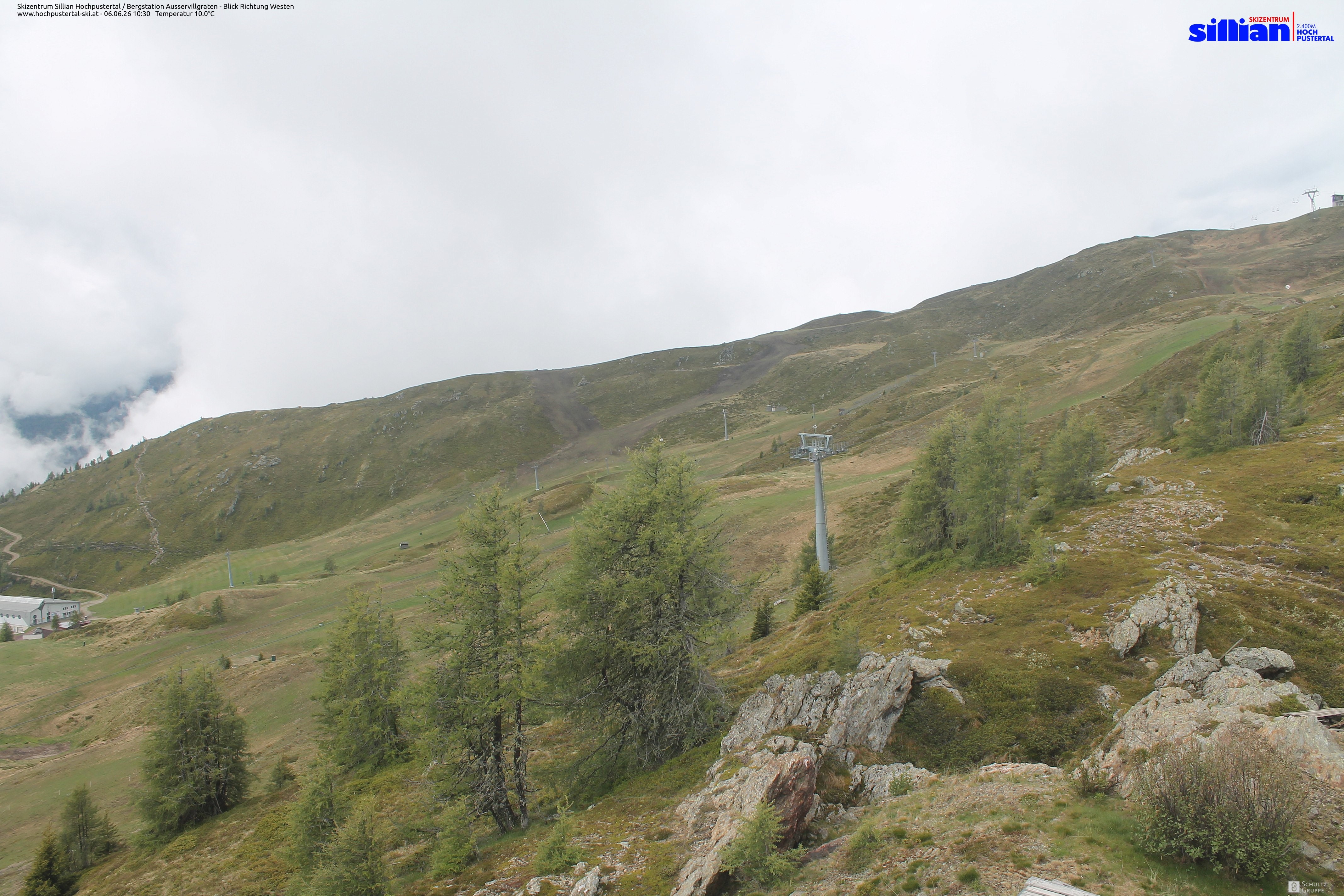 Archiv Foto Webcam Ausservillgraten im Thurntaler-Gebiet