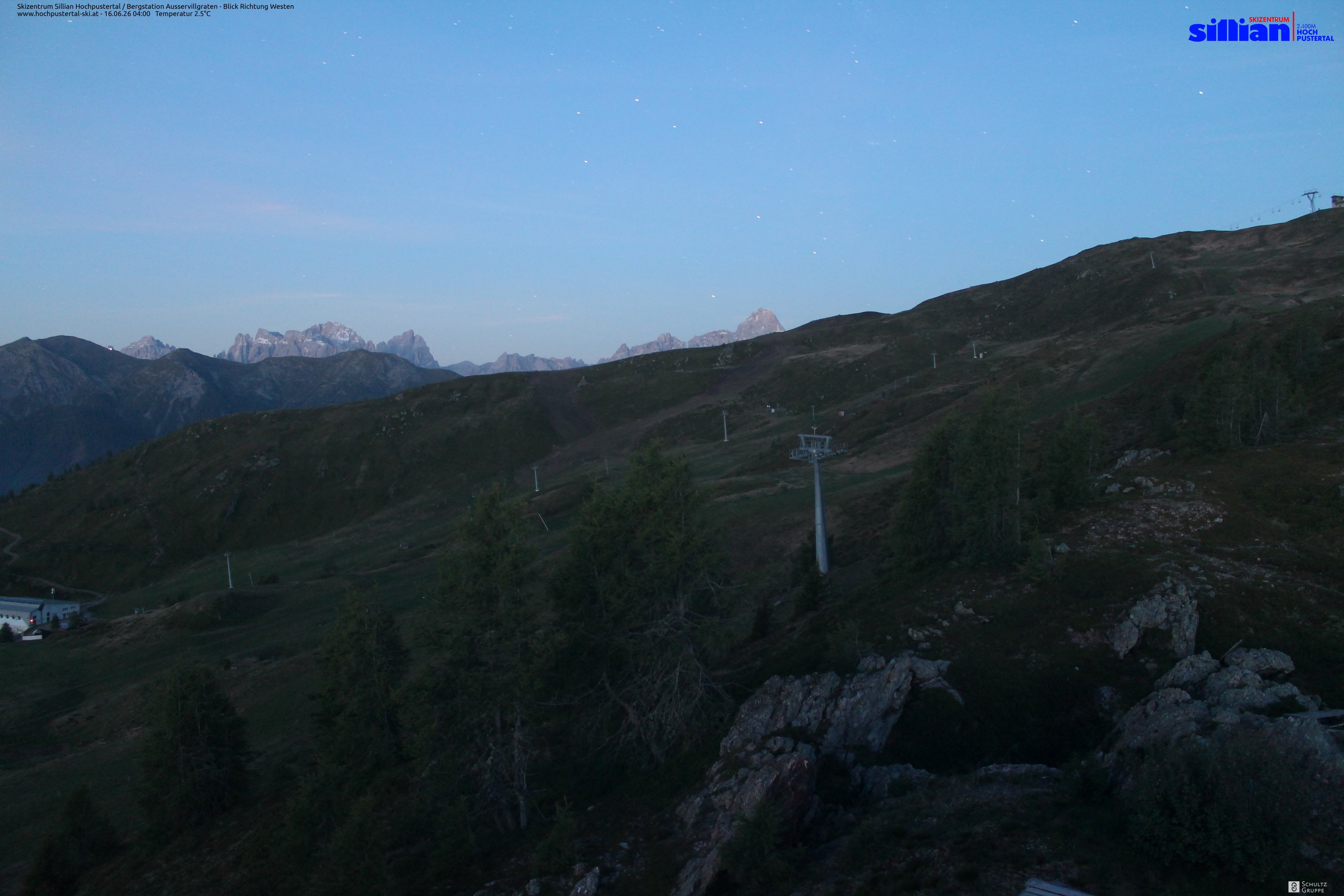 Archiv Foto Webcam Ausservillgraten im Thurntaler-Gebiet