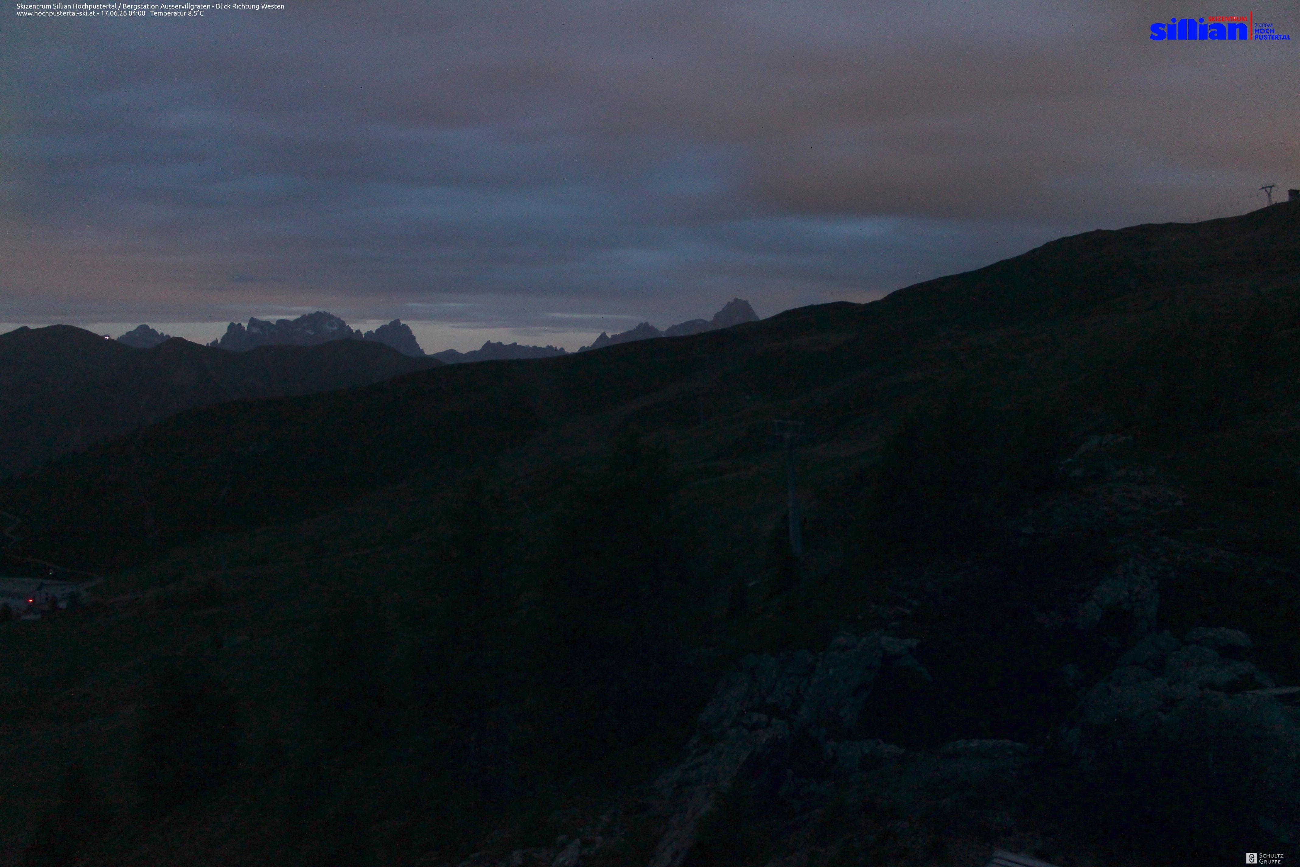 Archiv Foto Webcam Ausservillgraten im Thurntaler-Gebiet