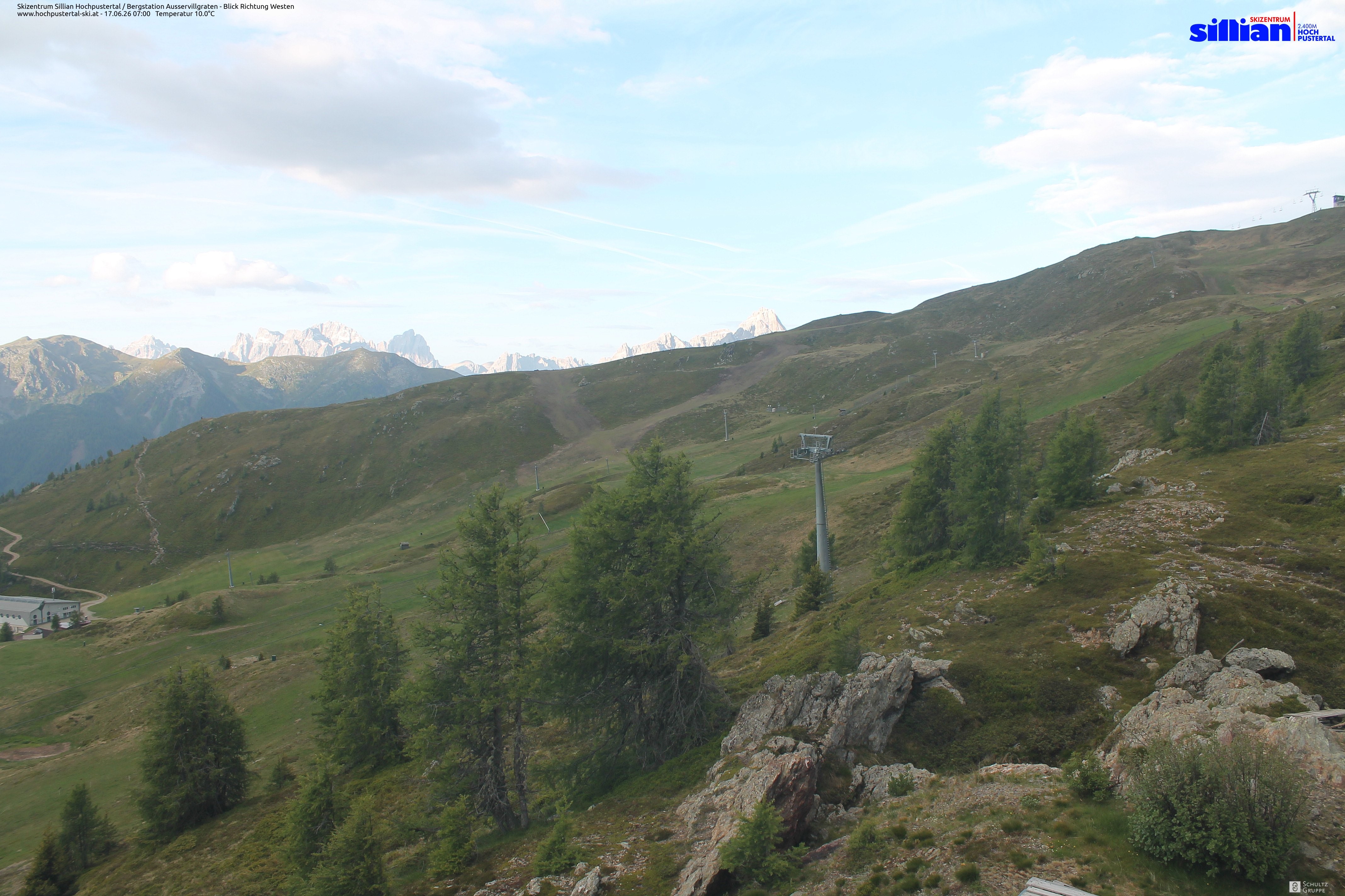 Archiv Foto Webcam Ausservillgraten im Thurntaler-Gebiet