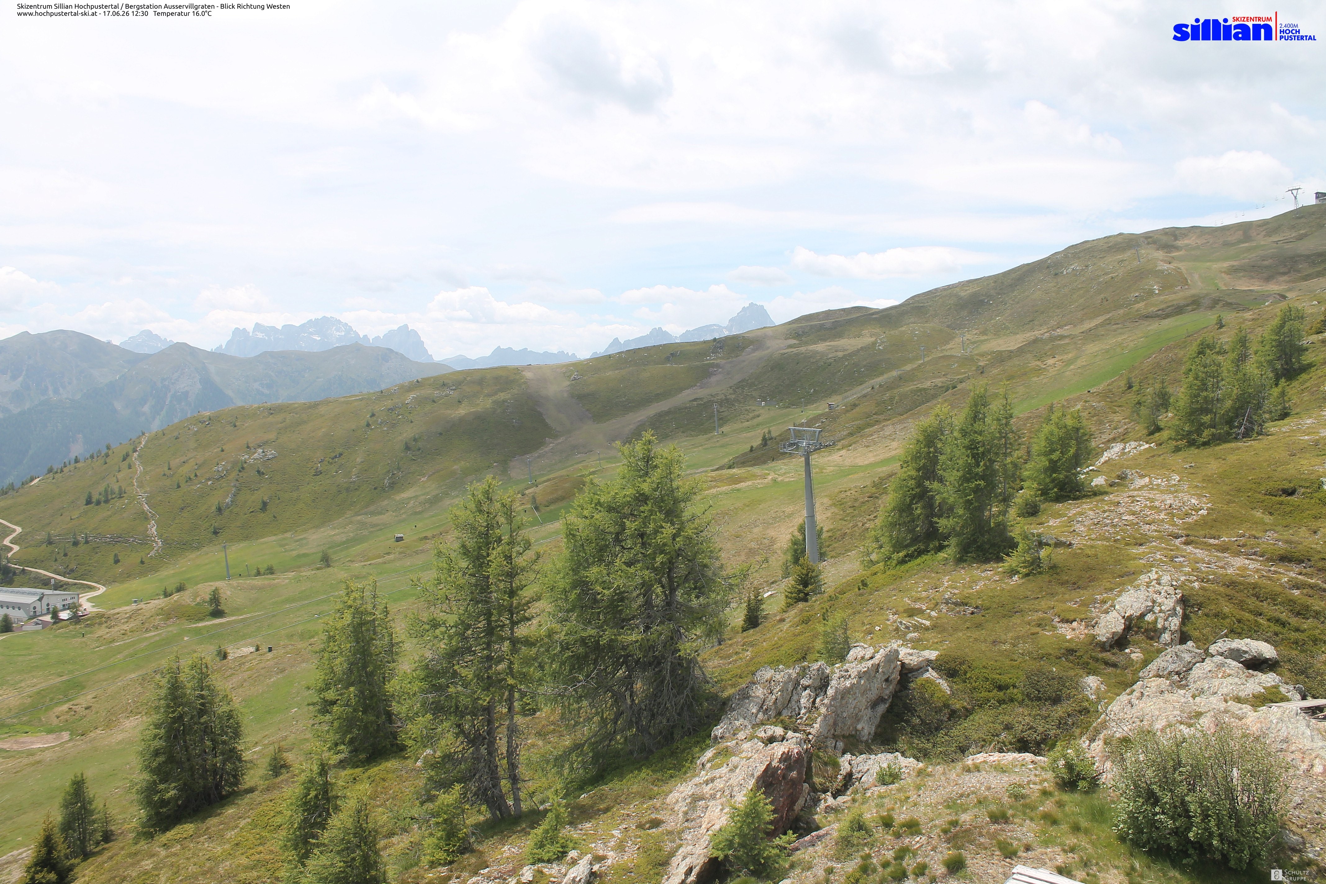 Archiv Foto Webcam Ausservillgraten im Thurntaler-Gebiet