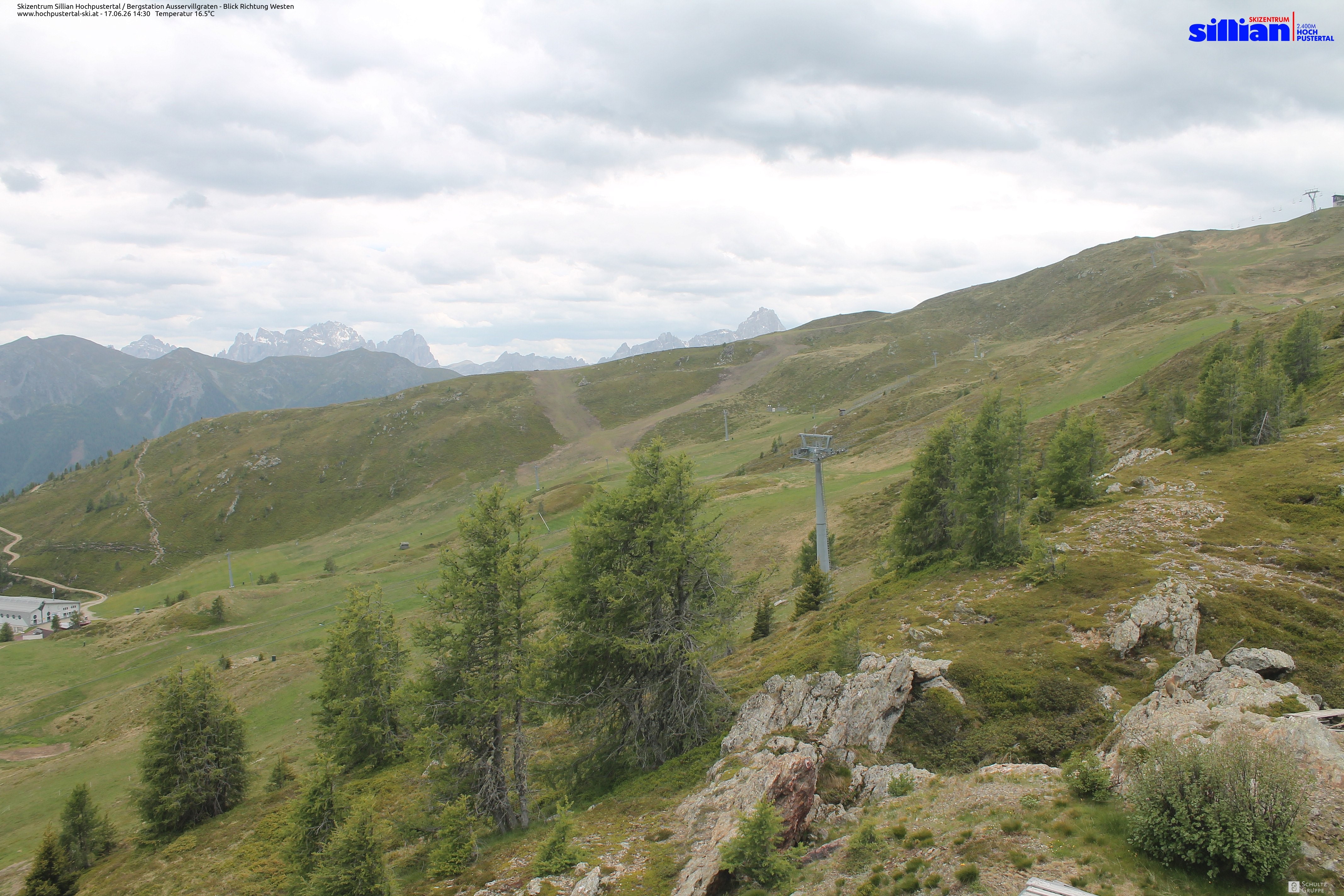 Archiv Foto Webcam Ausservillgraten im Thurntaler-Gebiet