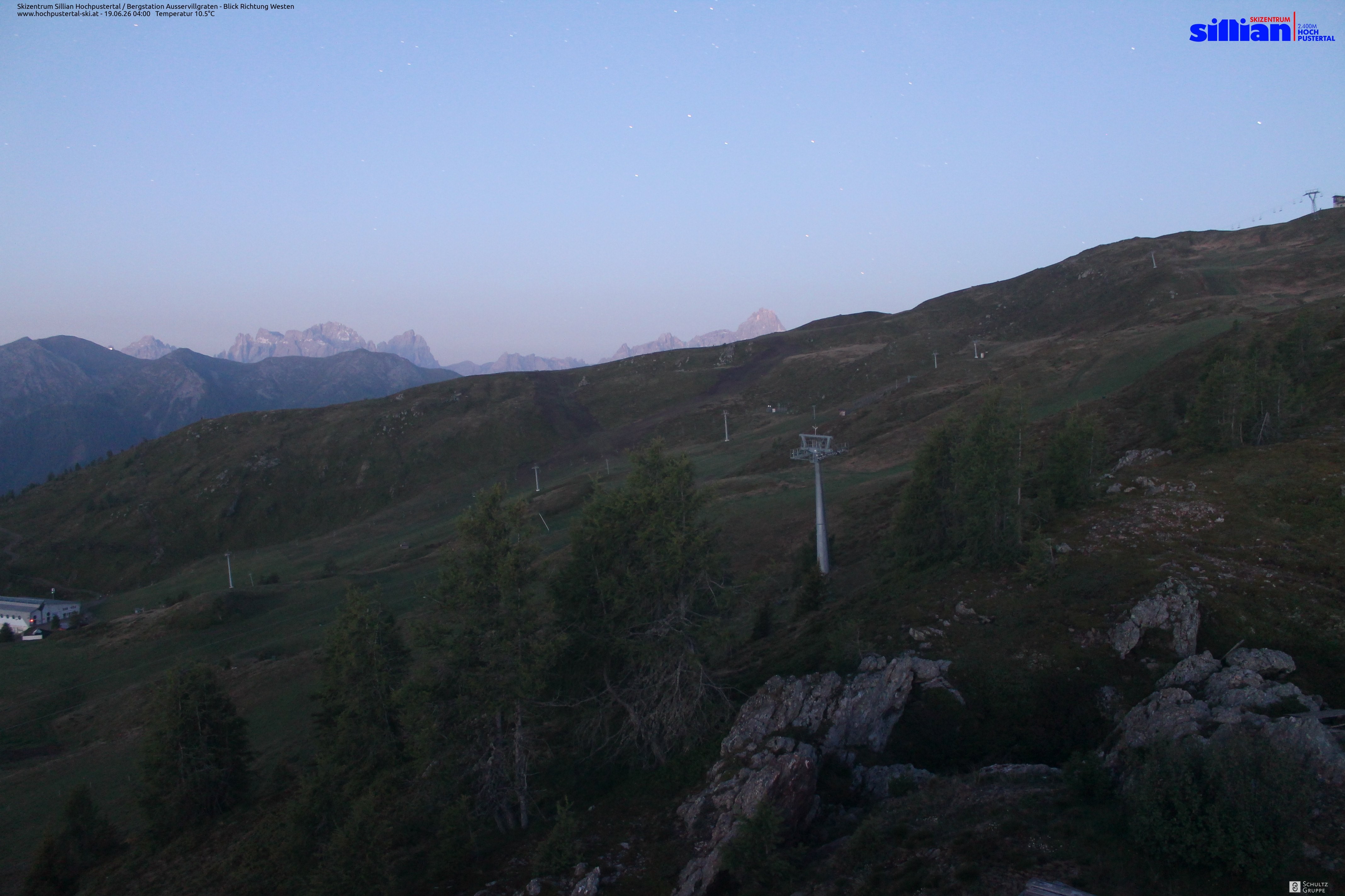 Archiv Foto Webcam Ausservillgraten im Thurntaler-Gebiet