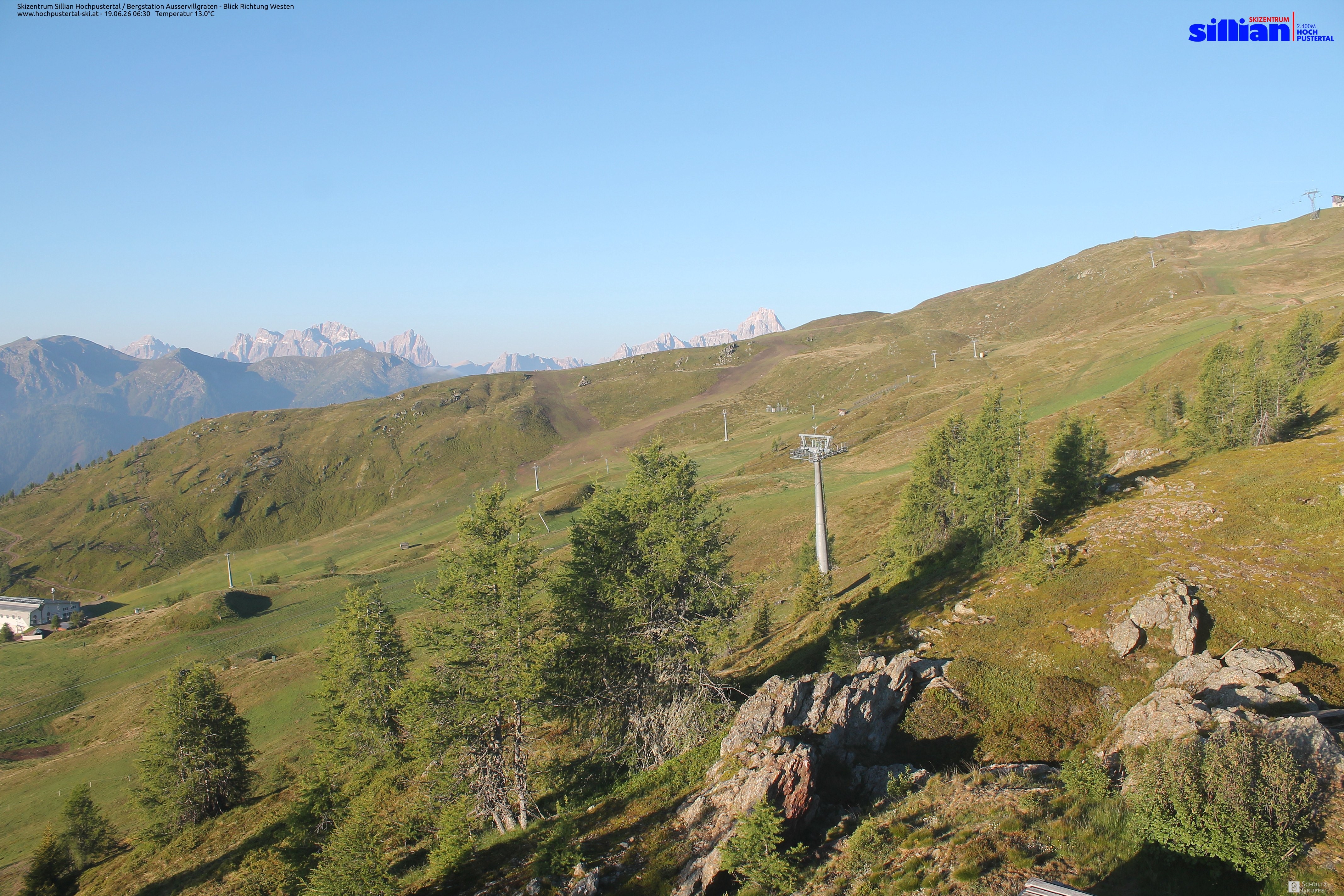 Archiv Foto Webcam Ausservillgraten im Thurntaler-Gebiet