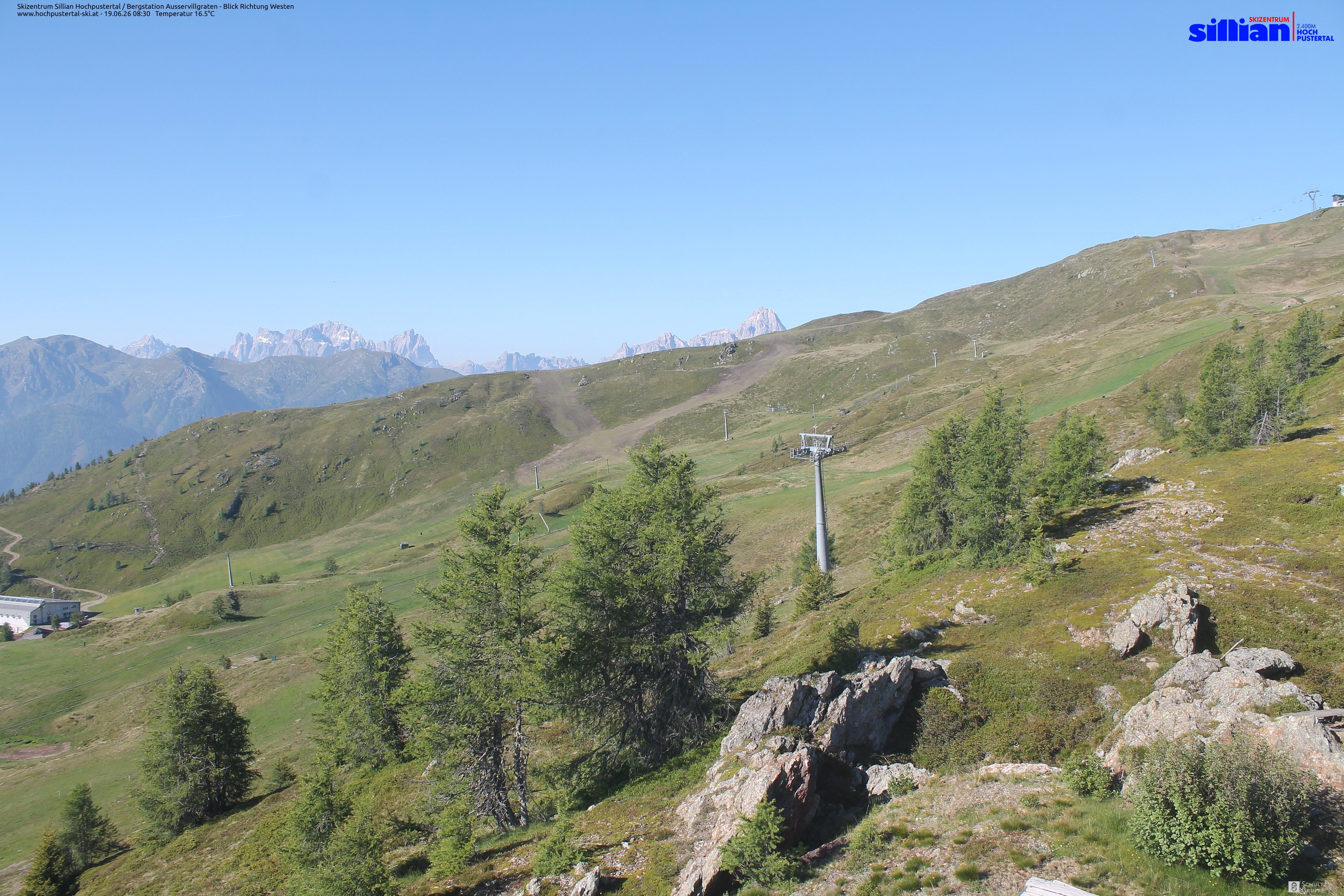 Archiv Foto Webcam Ausservillgraten im Thurntaler-Gebiet
