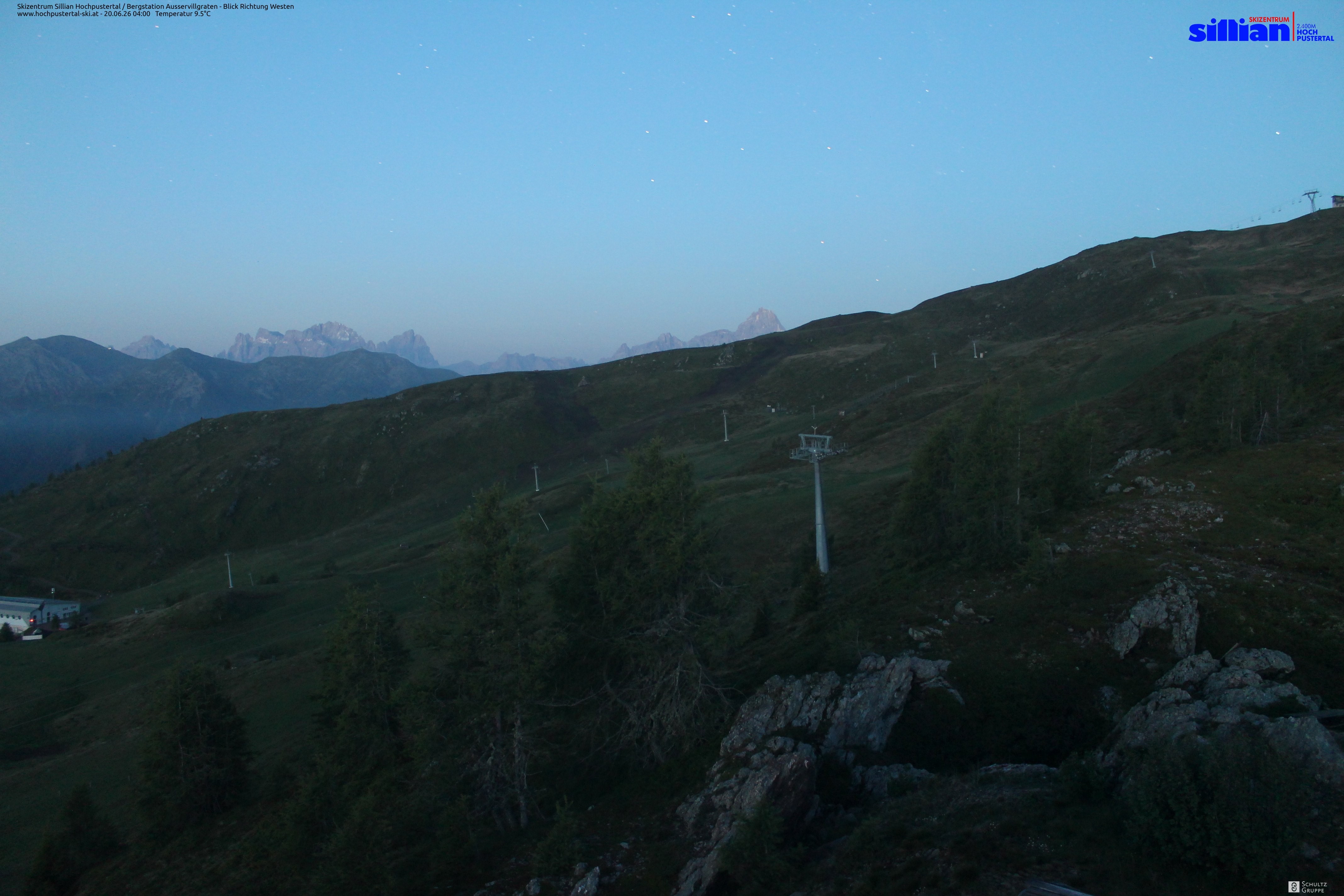 Archiv Foto Webcam Ausservillgraten im Thurntaler-Gebiet
