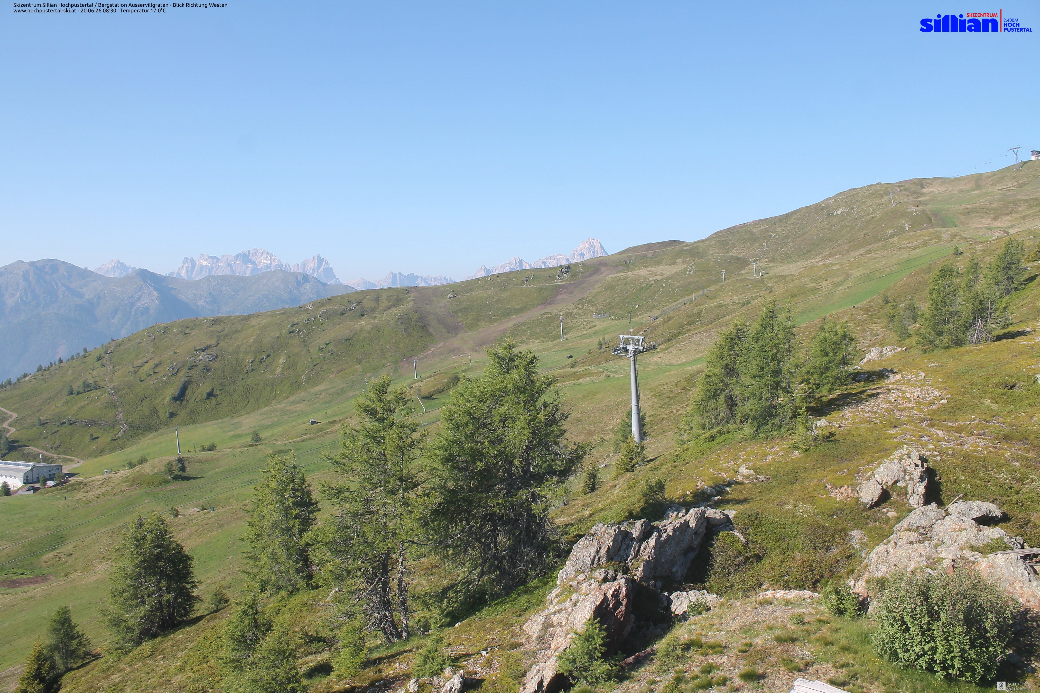 Archiv Foto Webcam Ausservillgraten im Thurntaler-Gebiet