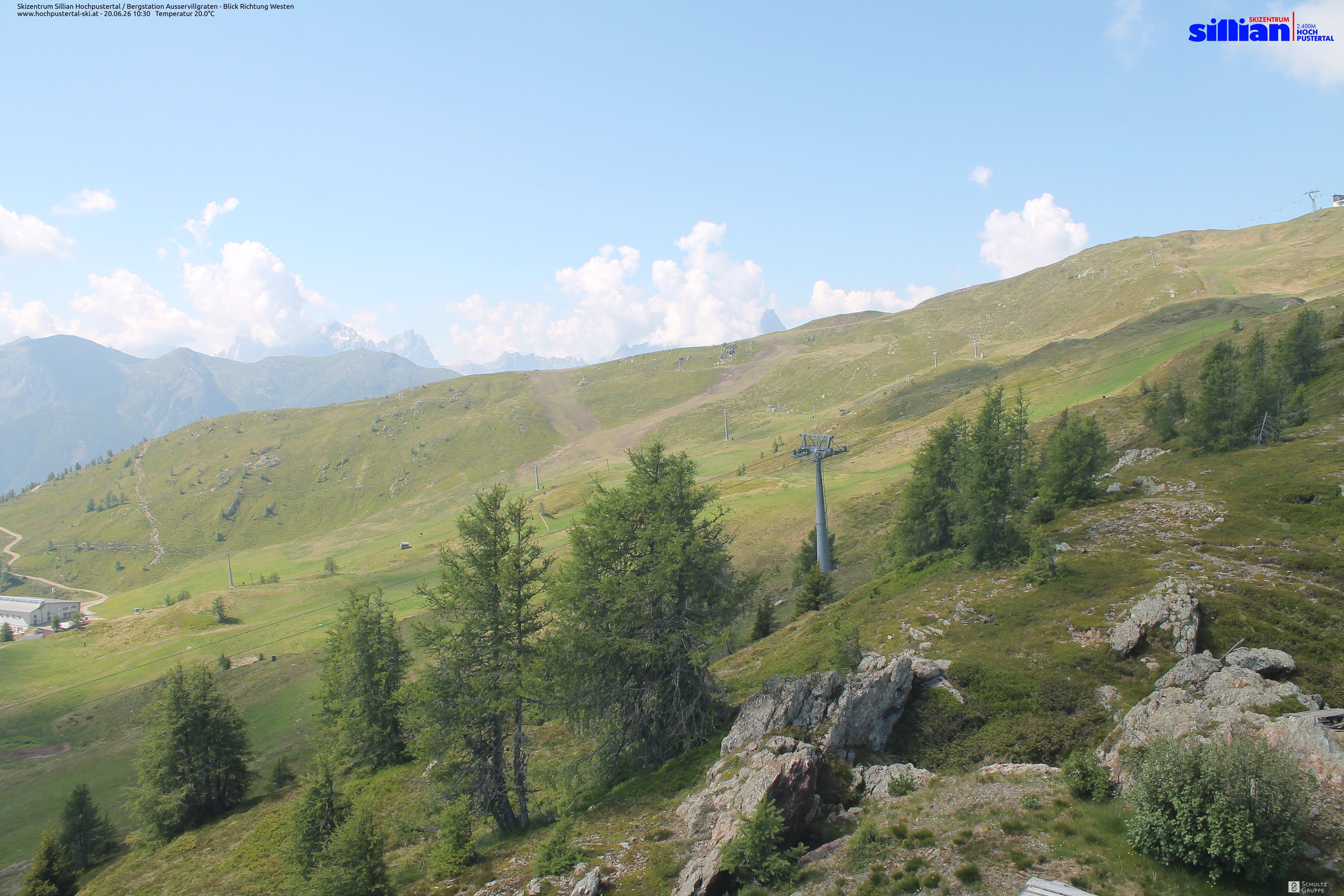 Archiv Foto Webcam Ausservillgraten im Thurntaler-Gebiet