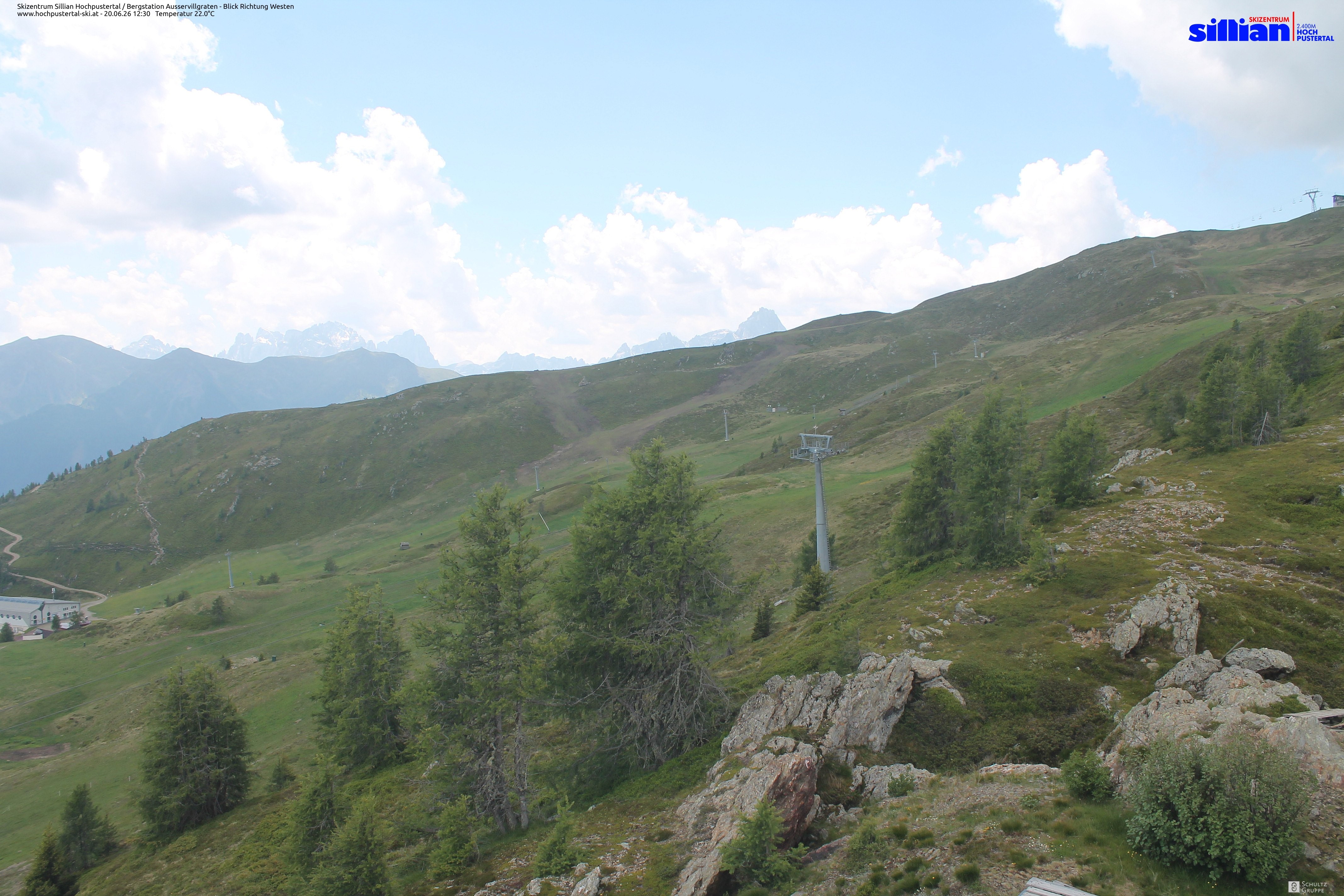 Archiv Foto Webcam Ausservillgraten im Thurntaler-Gebiet