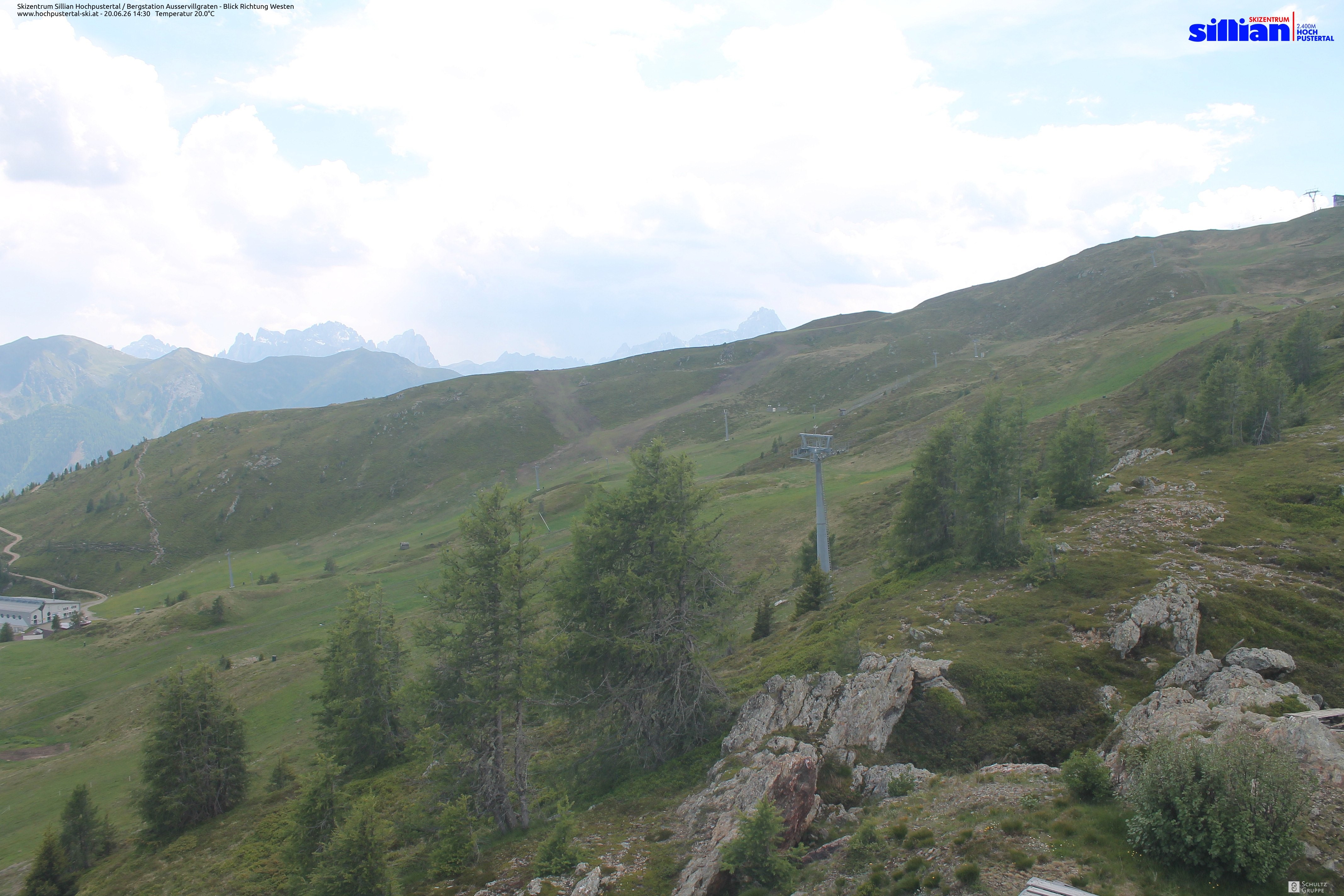 Archiv Foto Webcam Ausservillgraten im Thurntaler-Gebiet