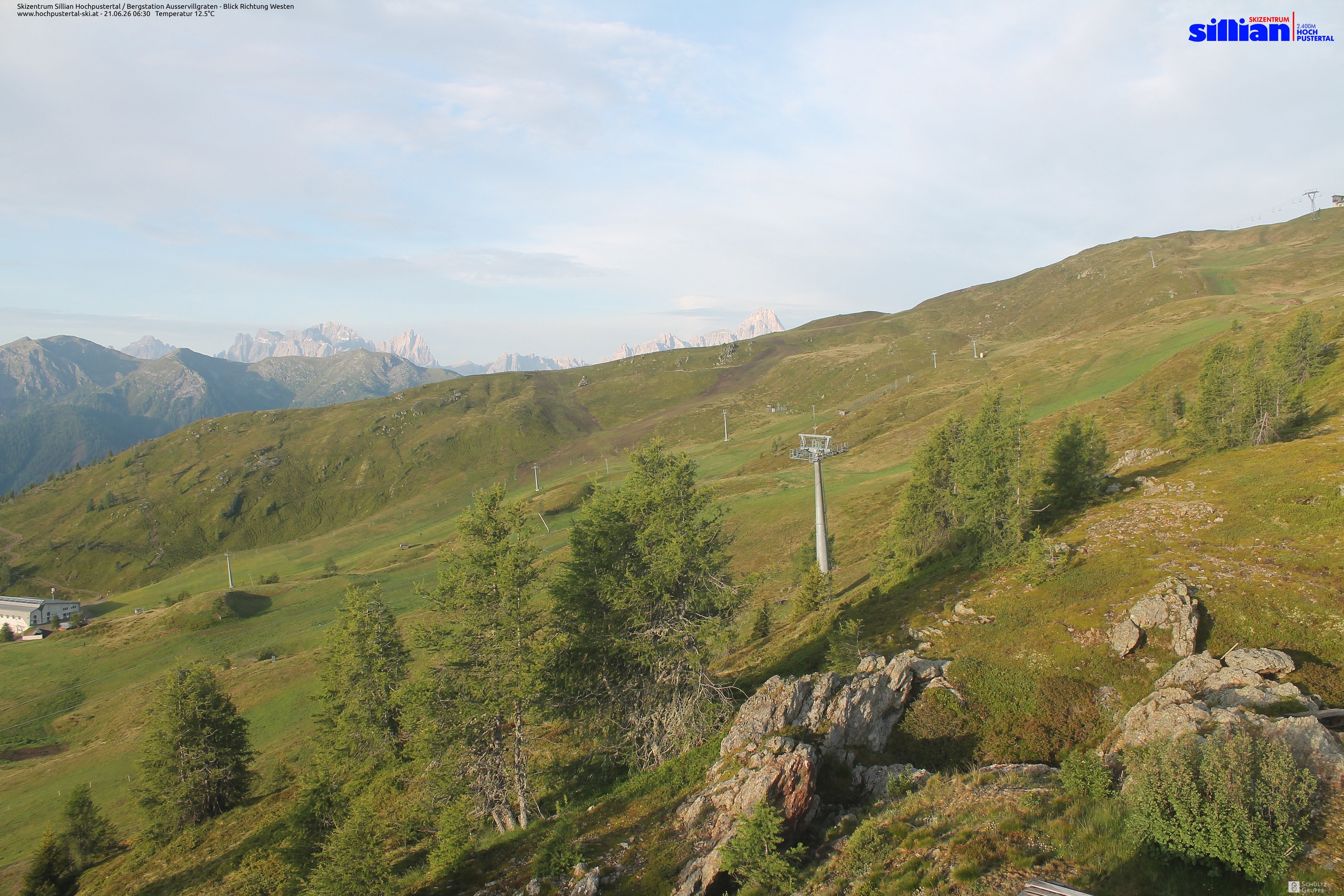 Archiv Foto Webcam Ausservillgraten im Thurntaler-Gebiet