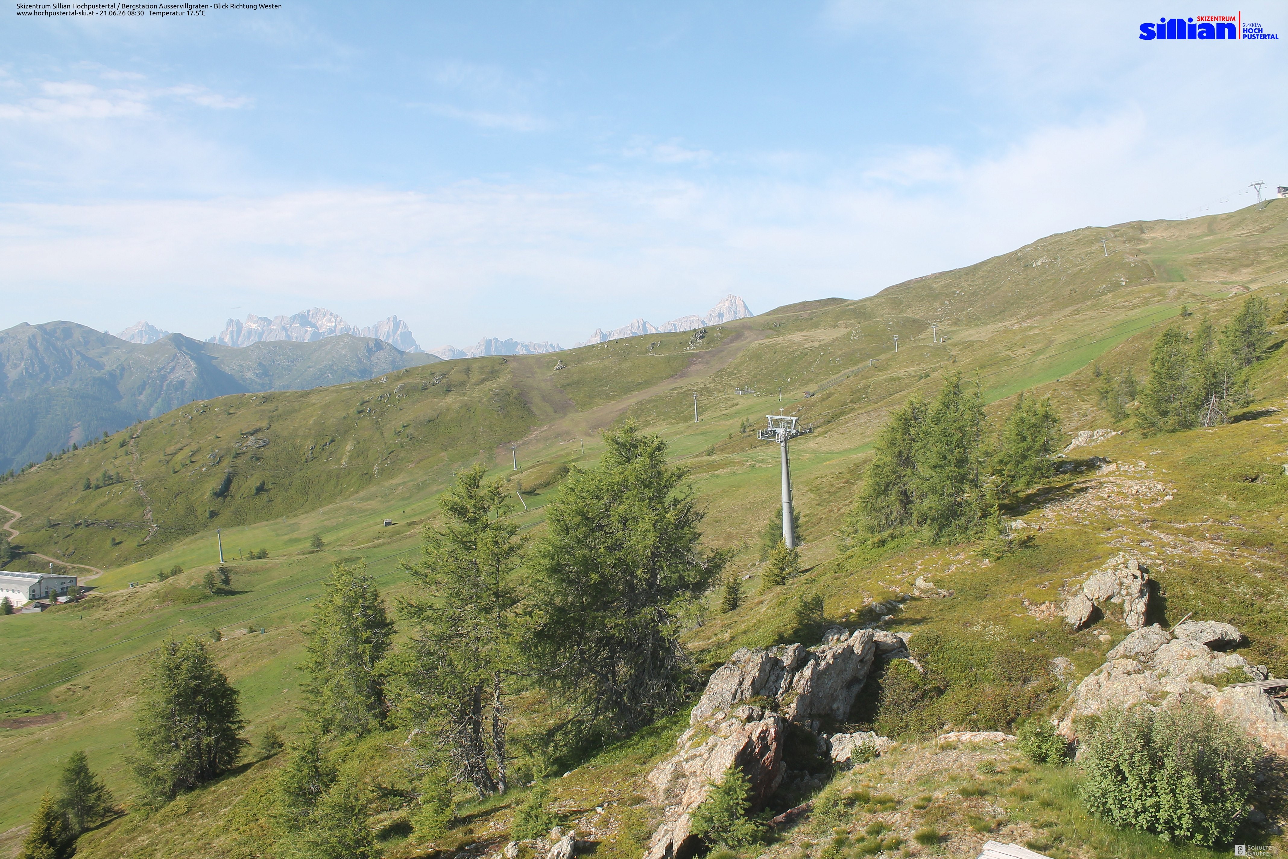 Archiv Foto Webcam Ausservillgraten im Thurntaler-Gebiet