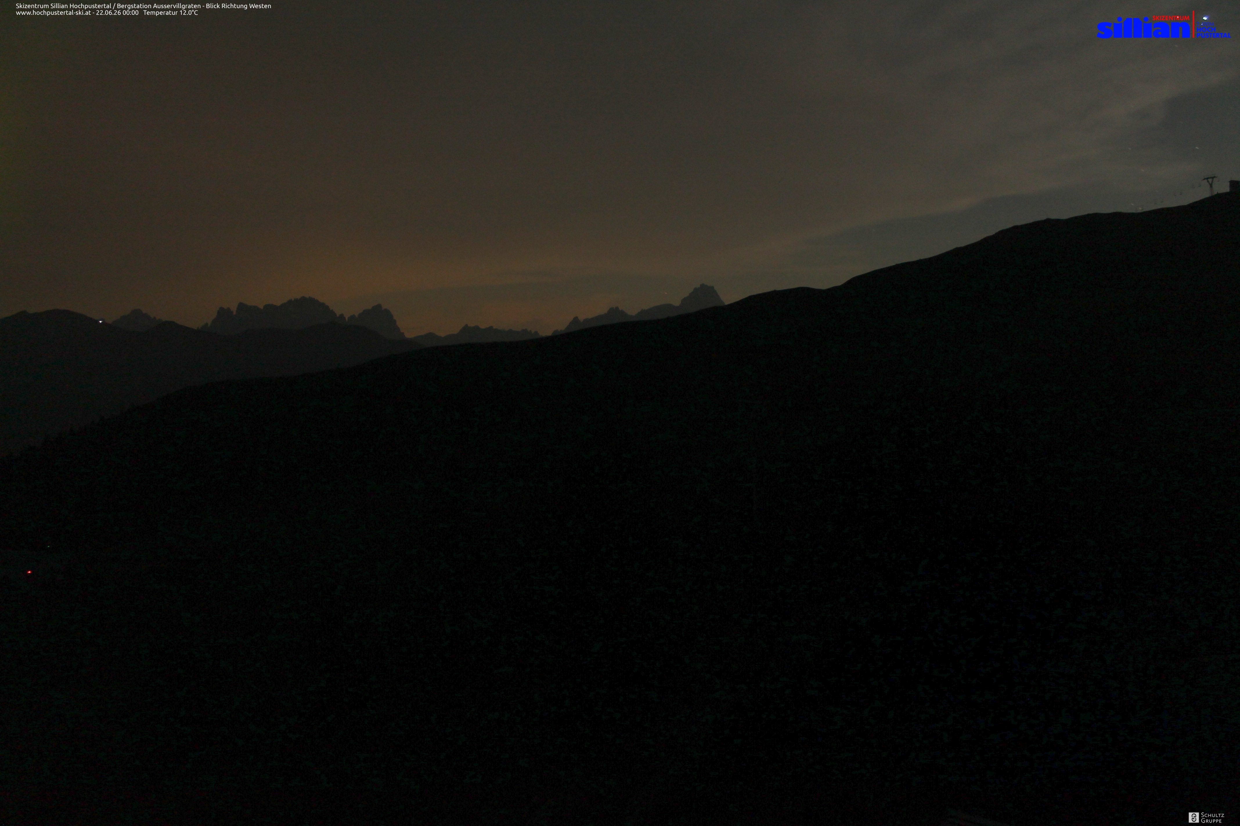 Archiv Foto Webcam Ausservillgraten im Thurntaler-Gebiet