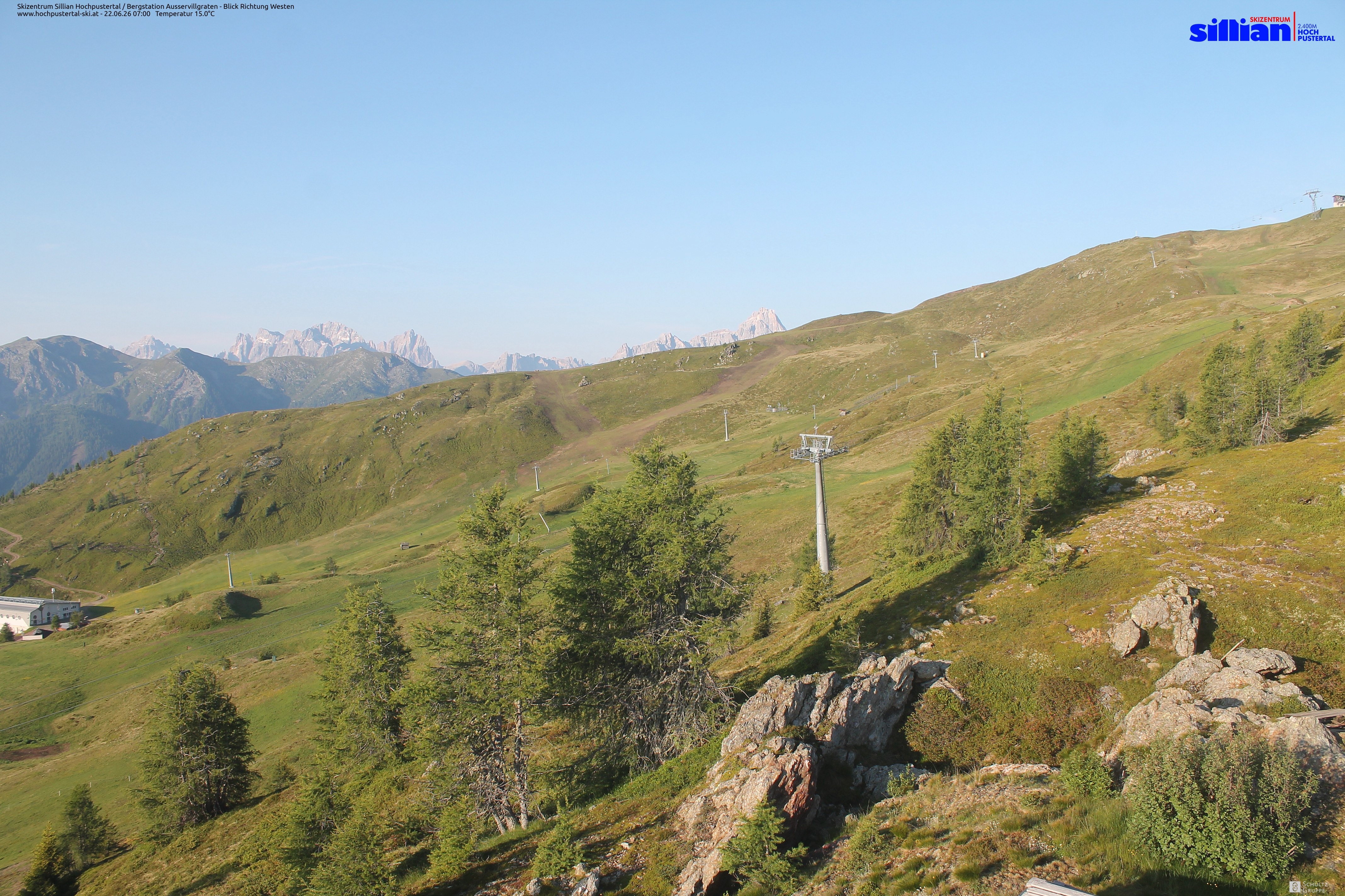 Archiv Foto Webcam Ausservillgraten im Thurntaler-Gebiet