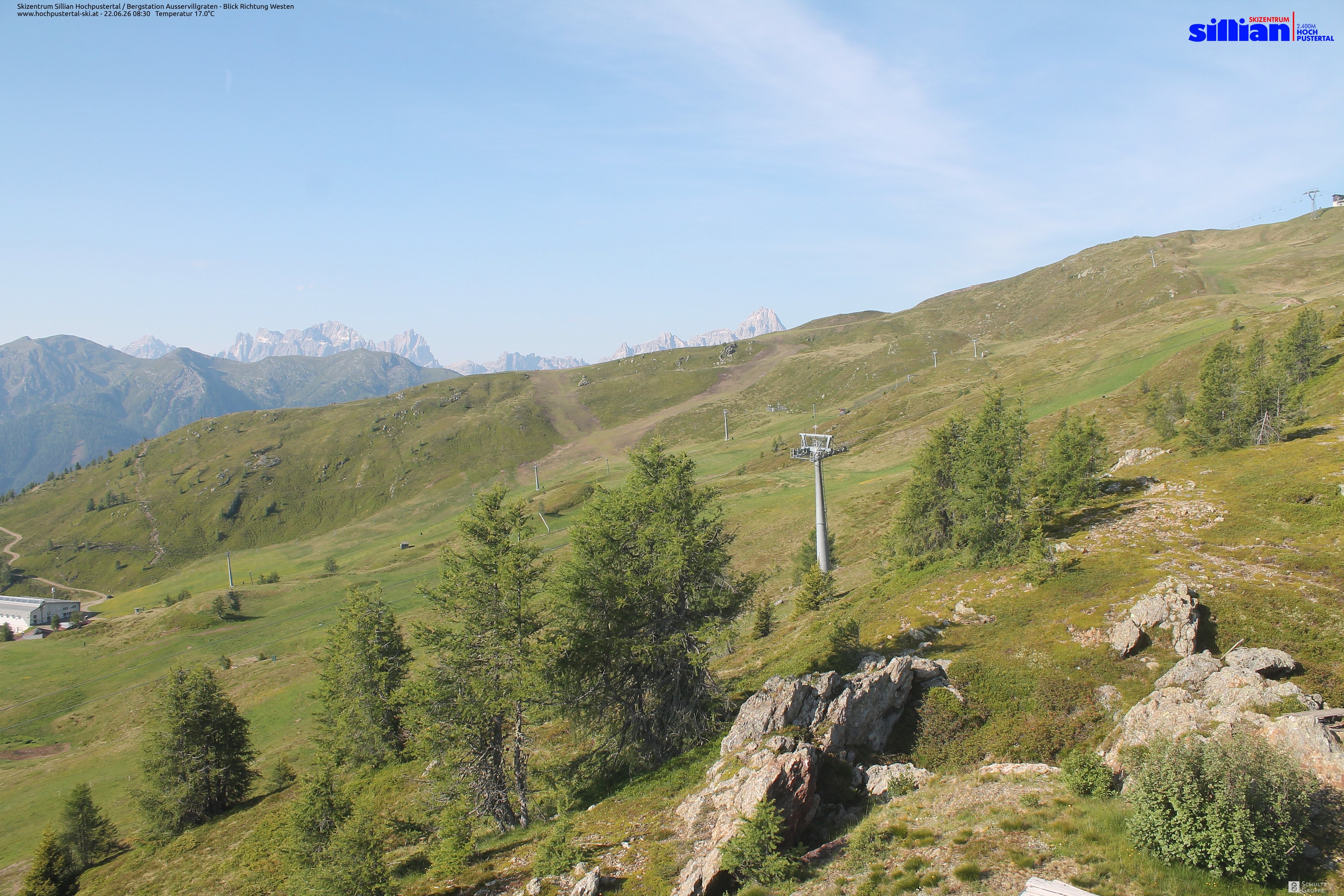 Archiv Foto Webcam Ausservillgraten im Thurntaler-Gebiet