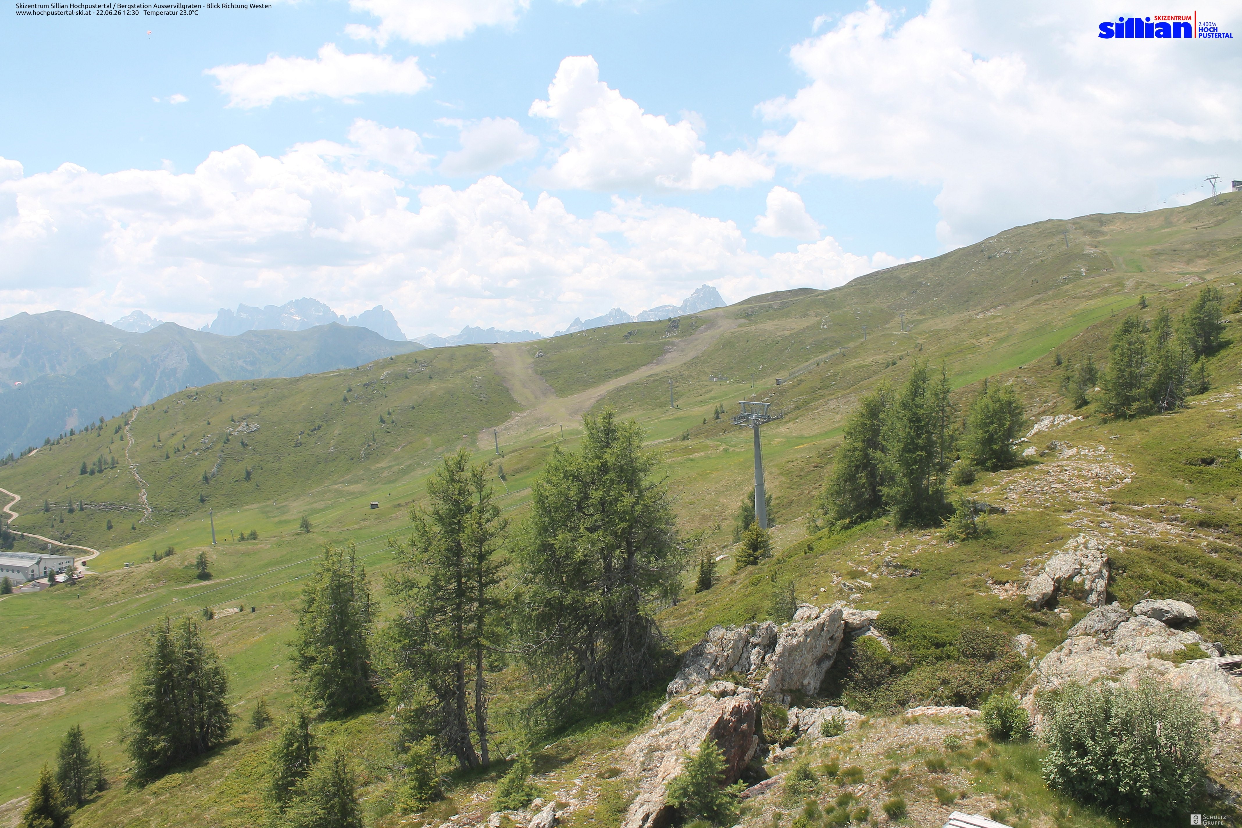 Archiv Foto Webcam Ausservillgraten im Thurntaler-Gebiet