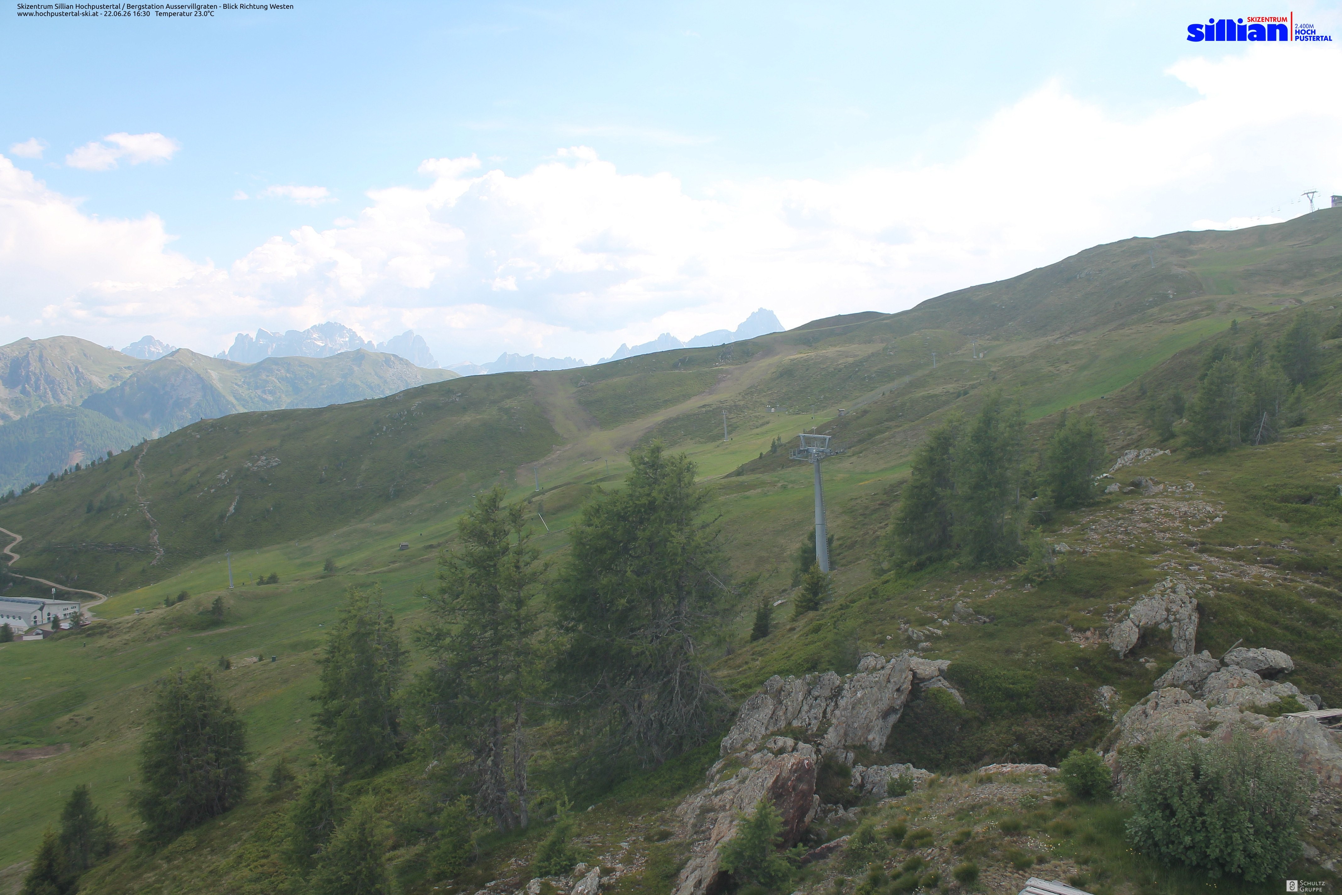 Archiv Foto Webcam Ausservillgraten im Thurntaler-Gebiet