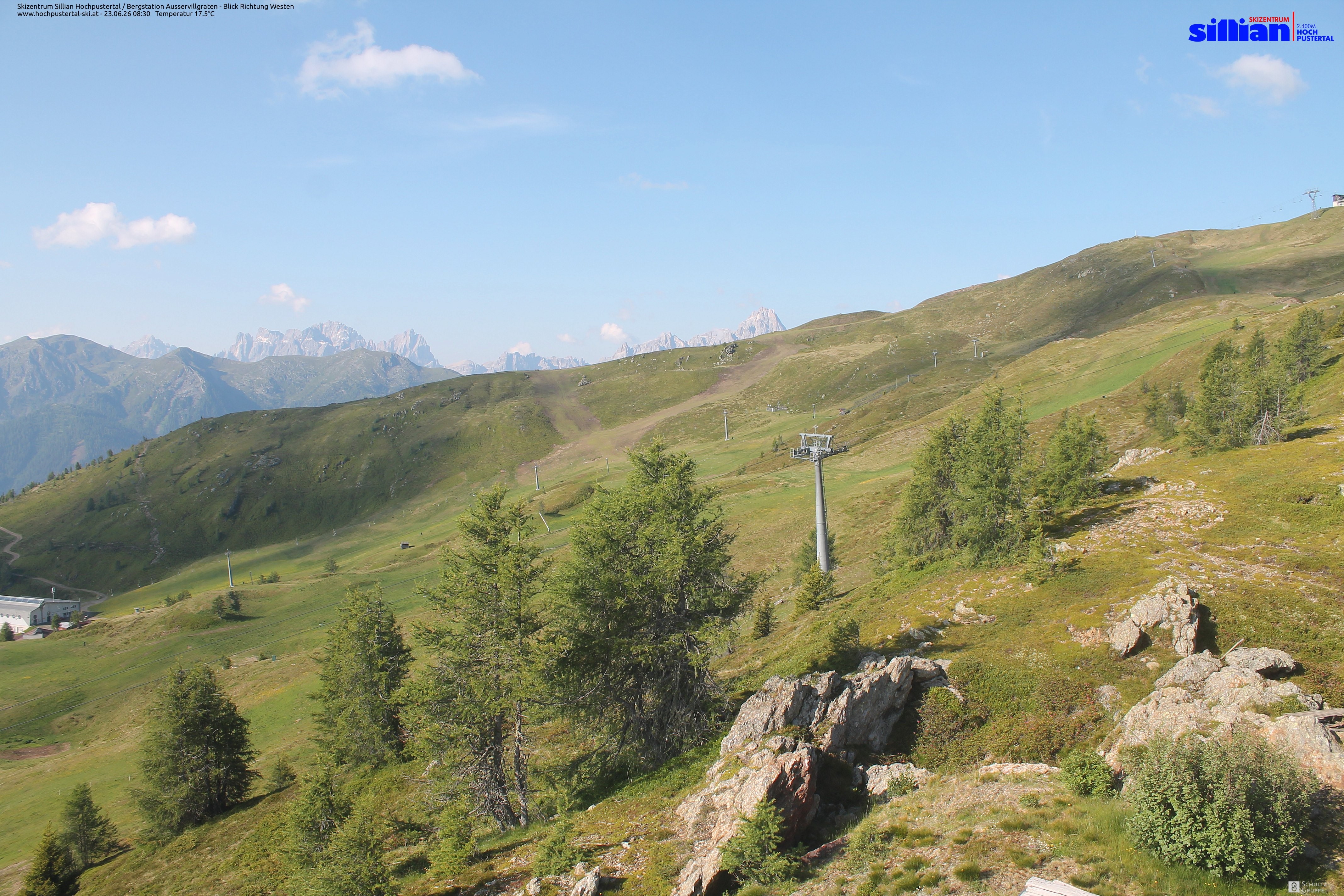 Archiv Foto Webcam Ausservillgraten im Thurntaler-Gebiet