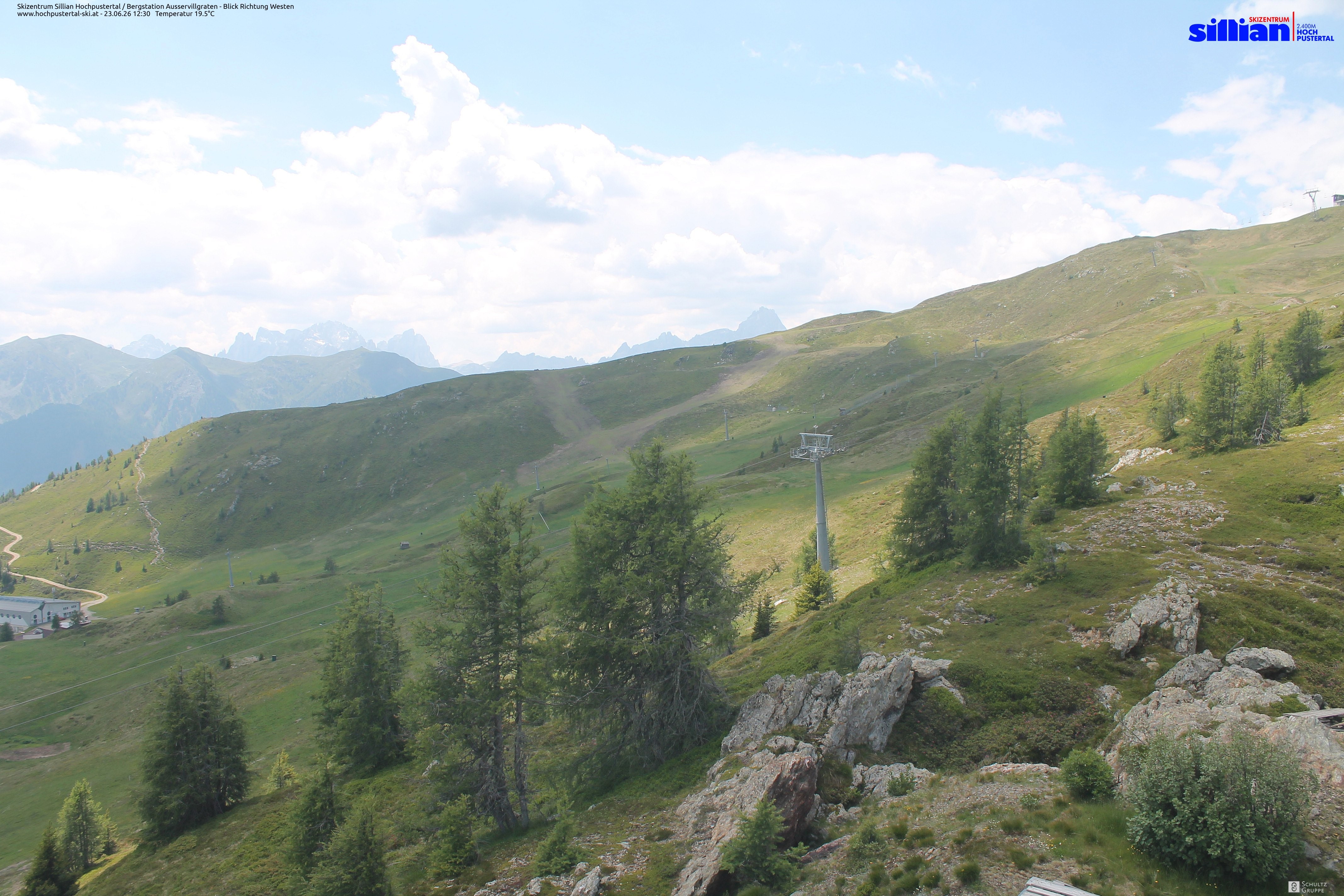 Archiv Foto Webcam Ausservillgraten im Thurntaler-Gebiet