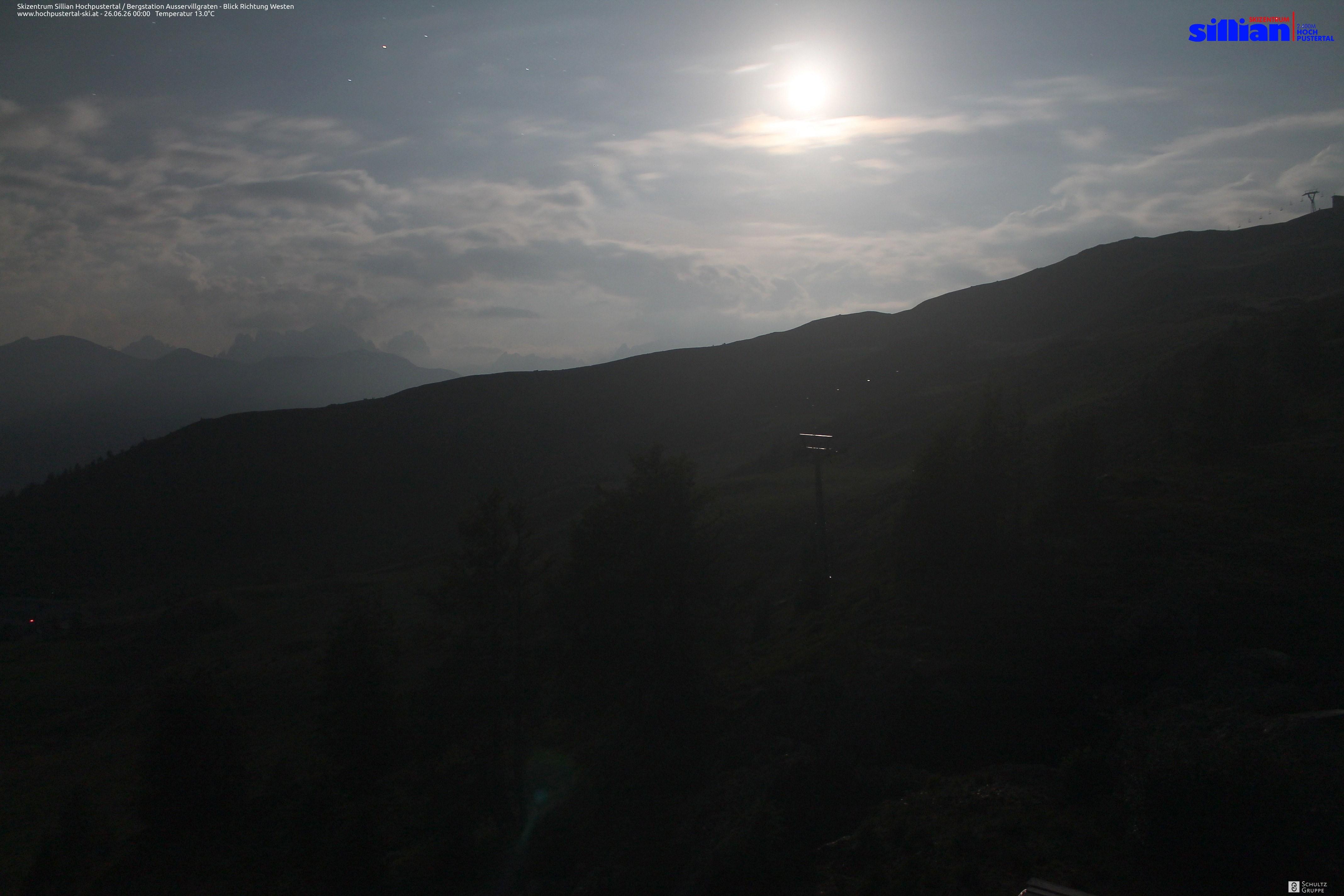 Archiv Foto Webcam Ausservillgraten im Thurntaler-Gebiet