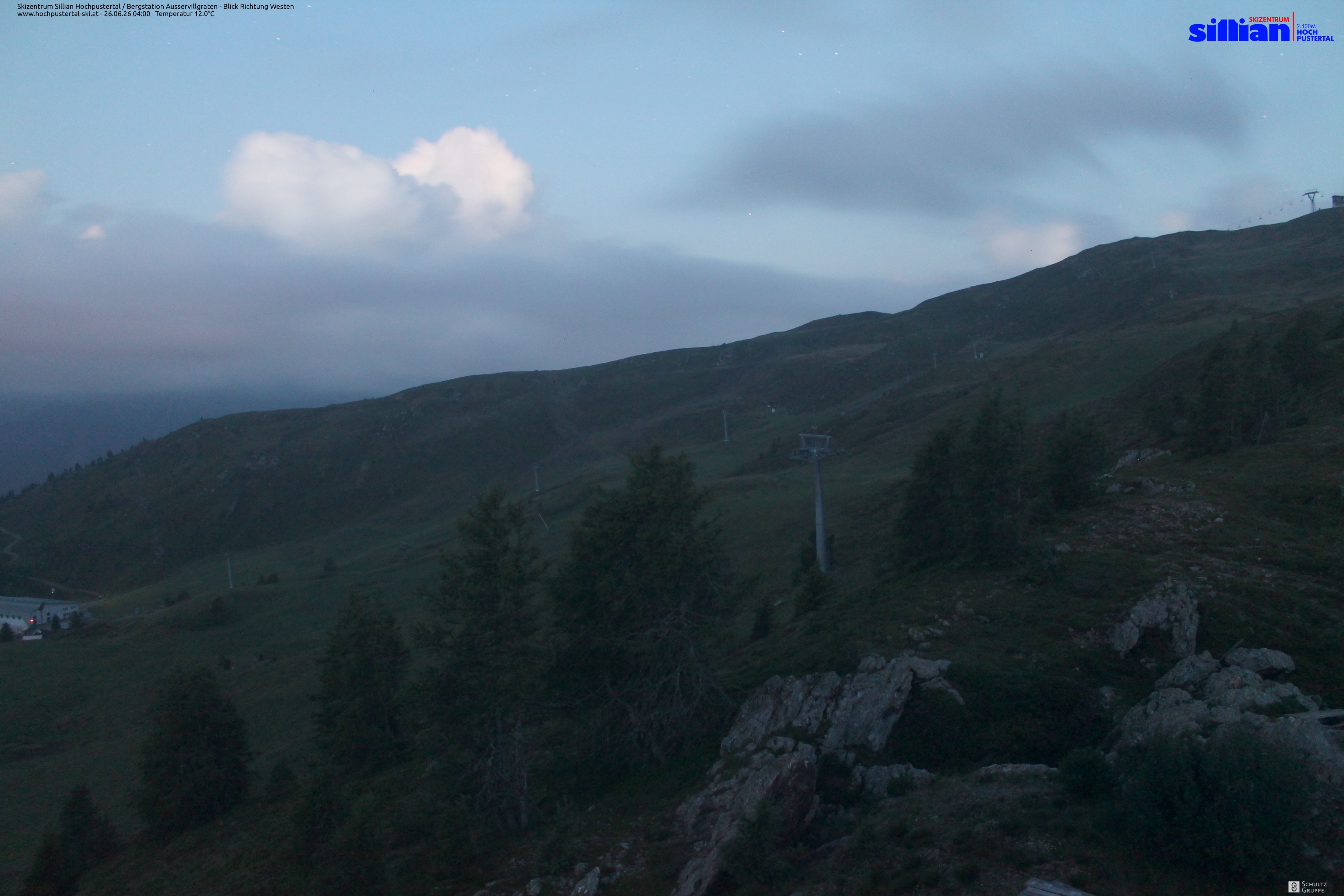 Archiv Foto Webcam Ausservillgraten im Thurntaler-Gebiet