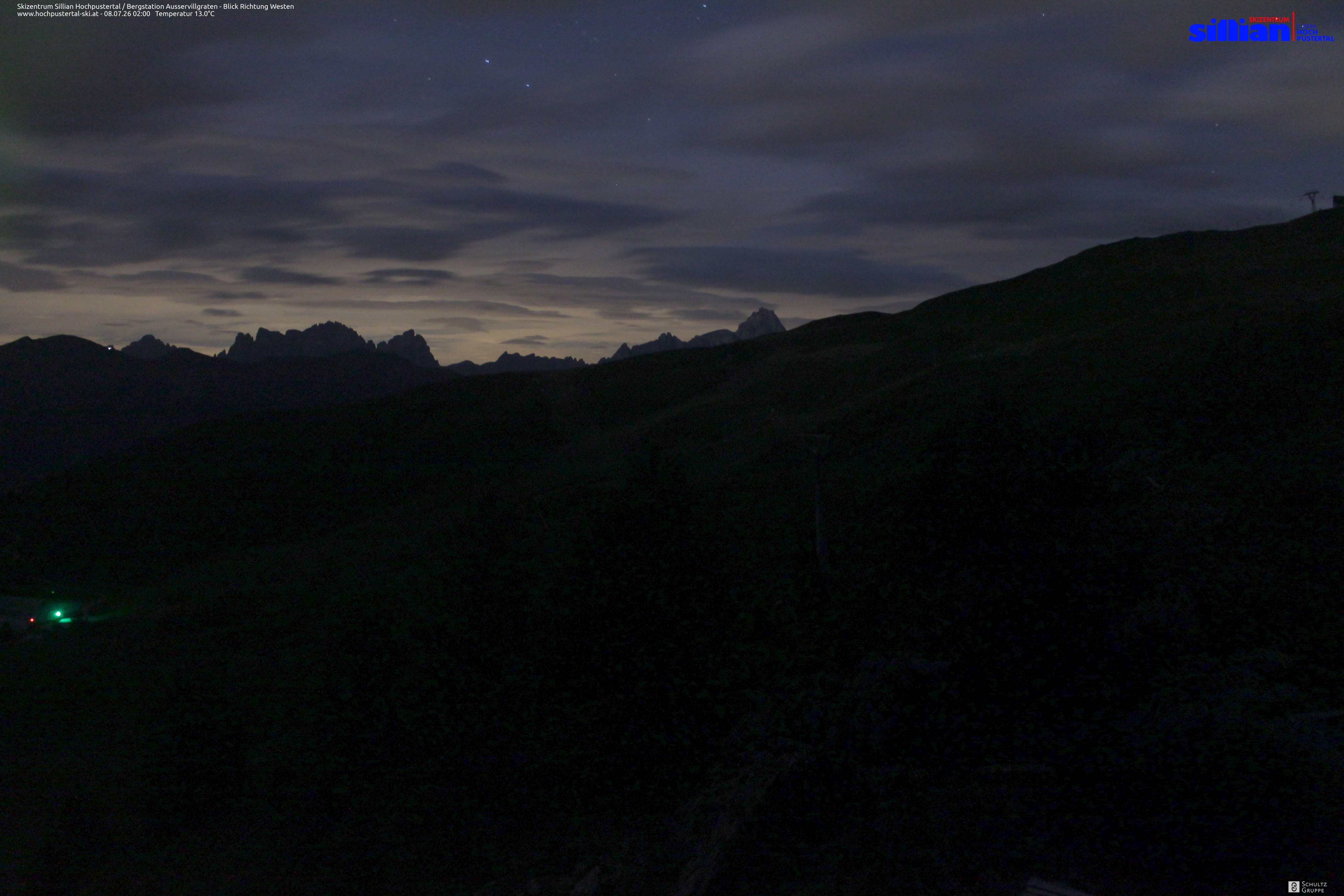 Archiv Foto Webcam Ausservillgraten im Thurntaler-Gebiet