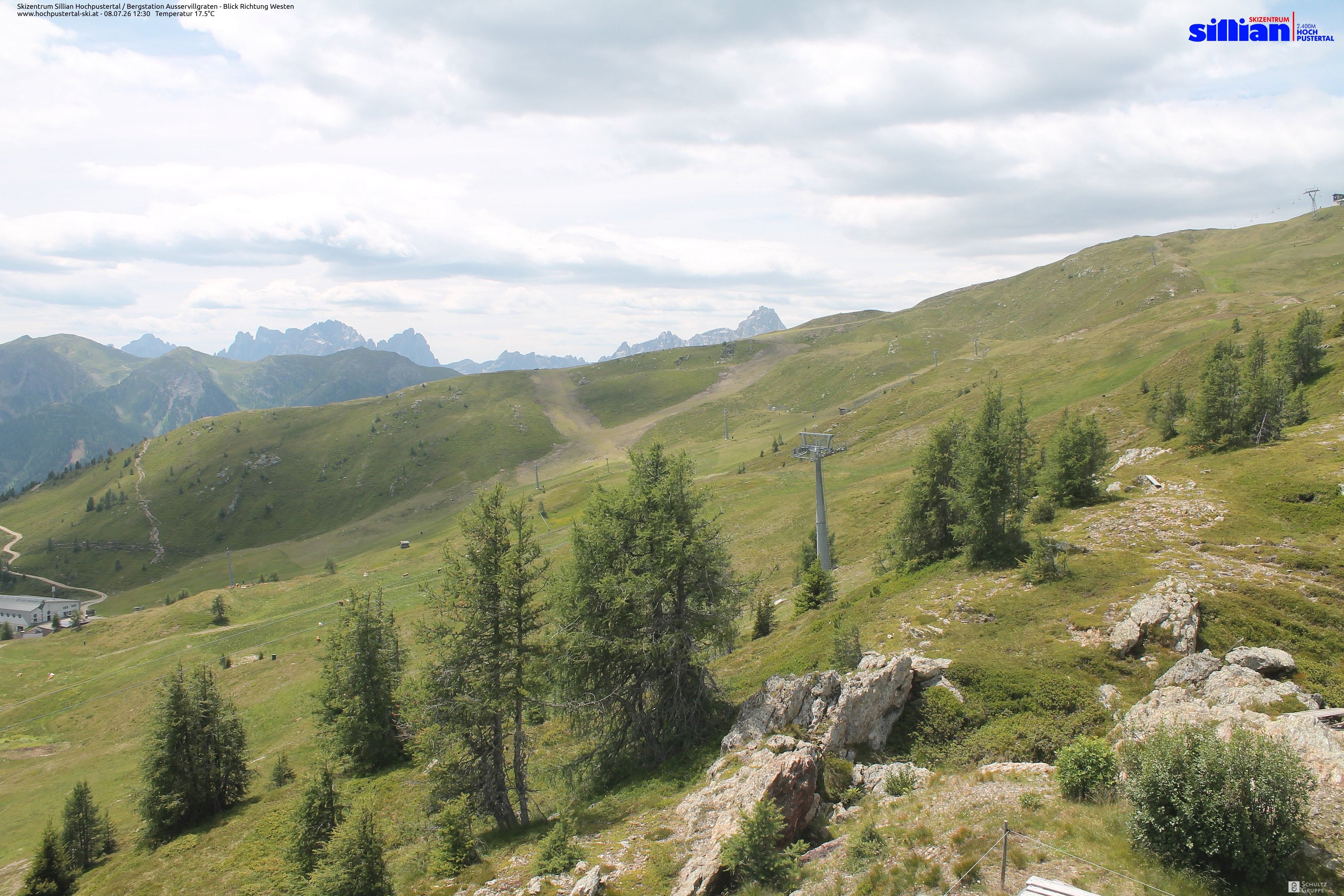 Archiv Foto Webcam Ausservillgraten im Thurntaler-Gebiet
