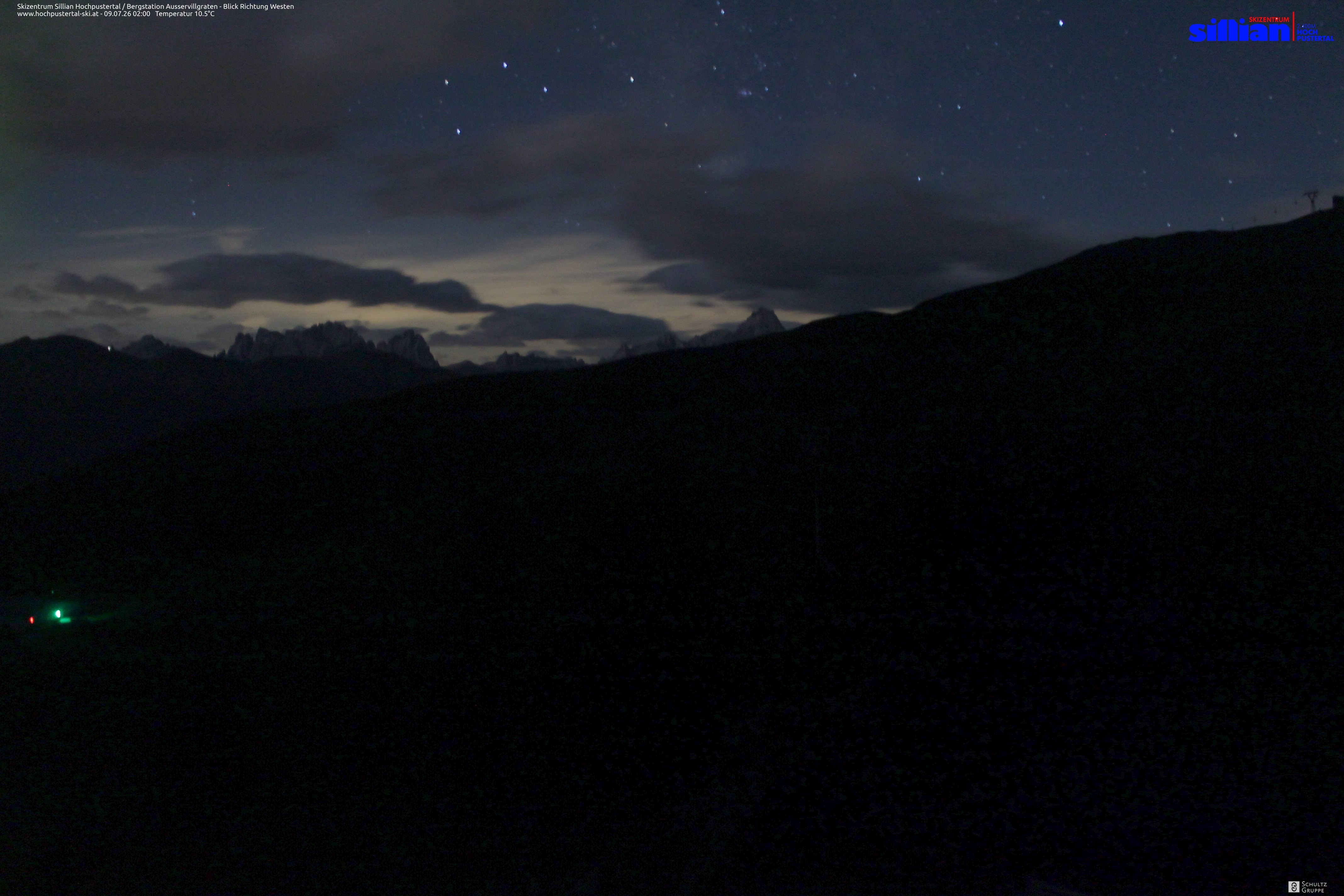 Archiv Foto Webcam Ausservillgraten im Thurntaler-Gebiet