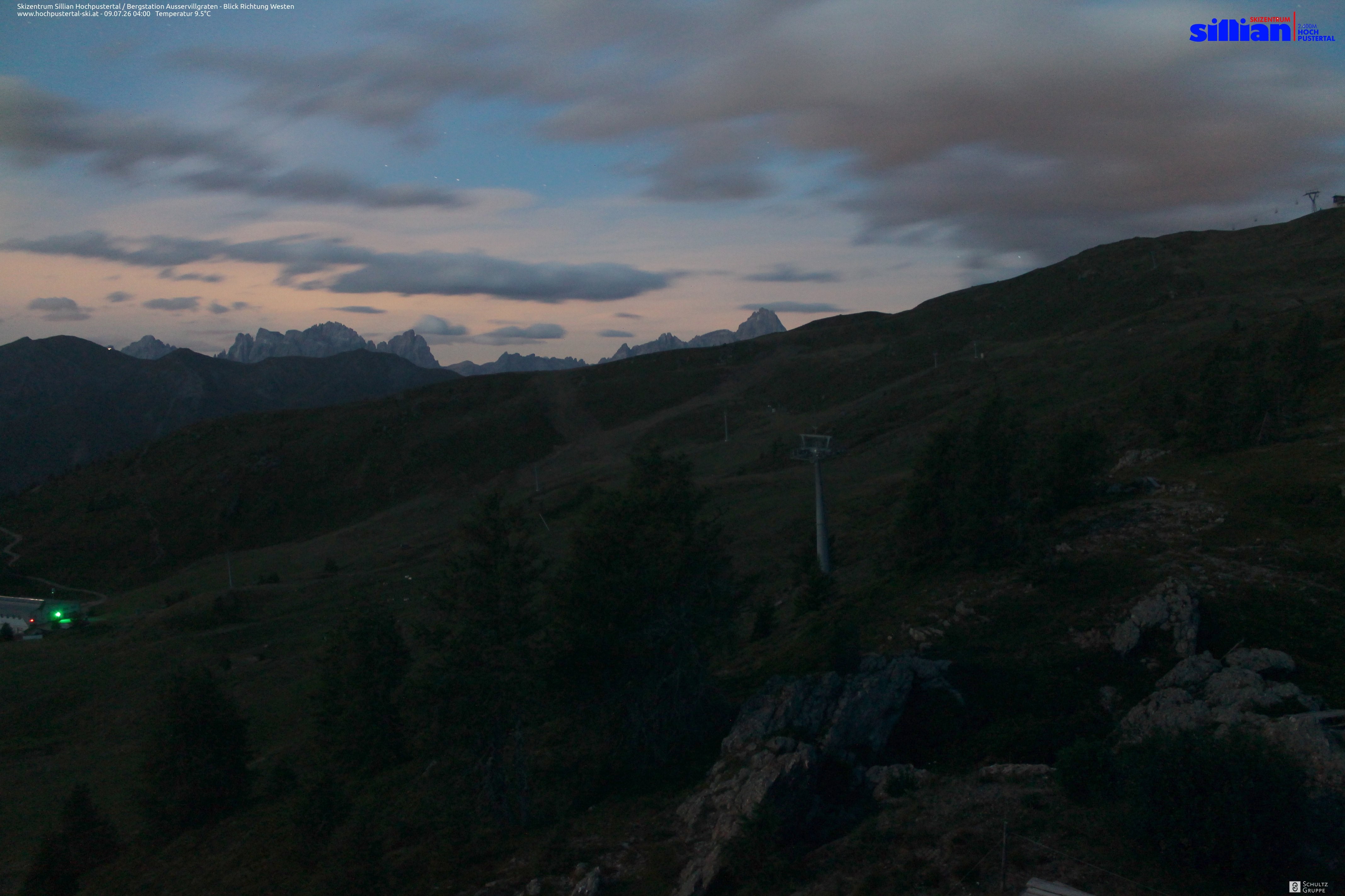 Archiv Foto Webcam Ausservillgraten im Thurntaler-Gebiet