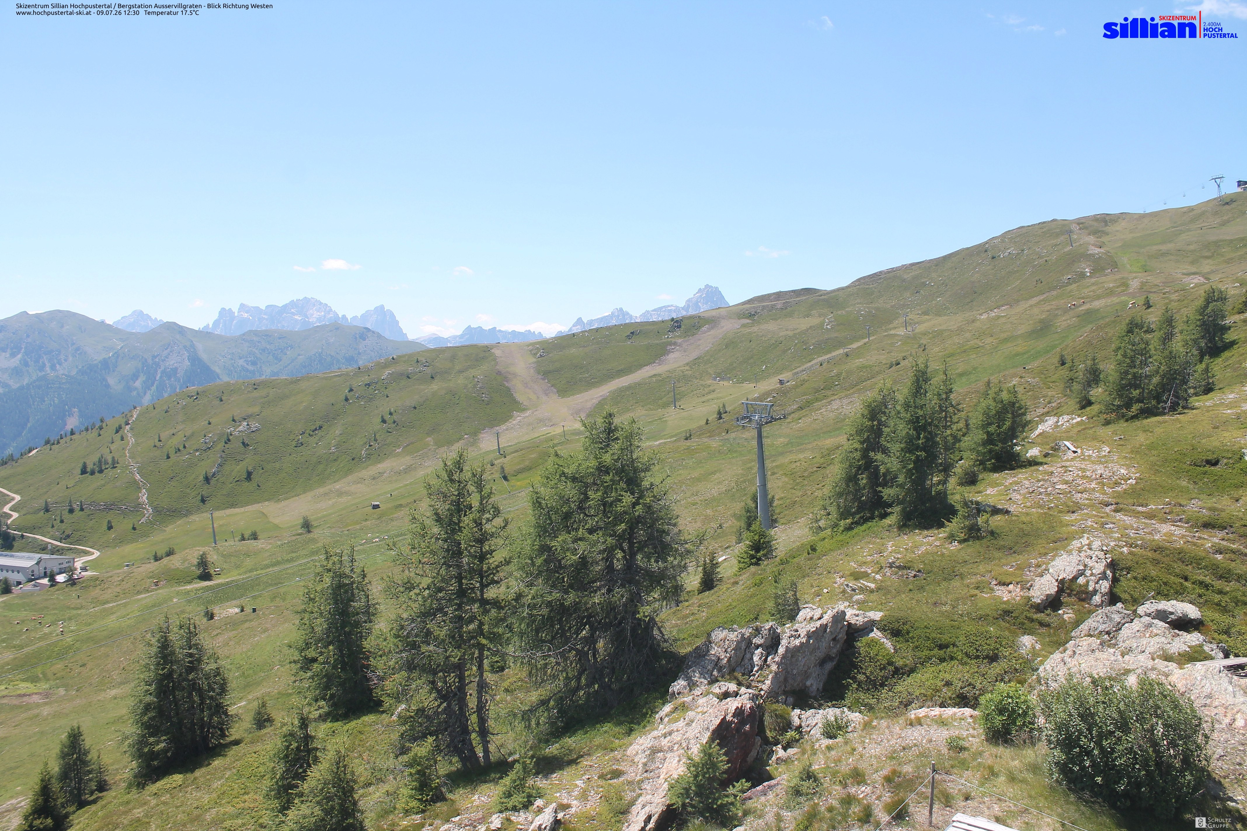 Archiv Foto Webcam Ausservillgraten im Thurntaler-Gebiet