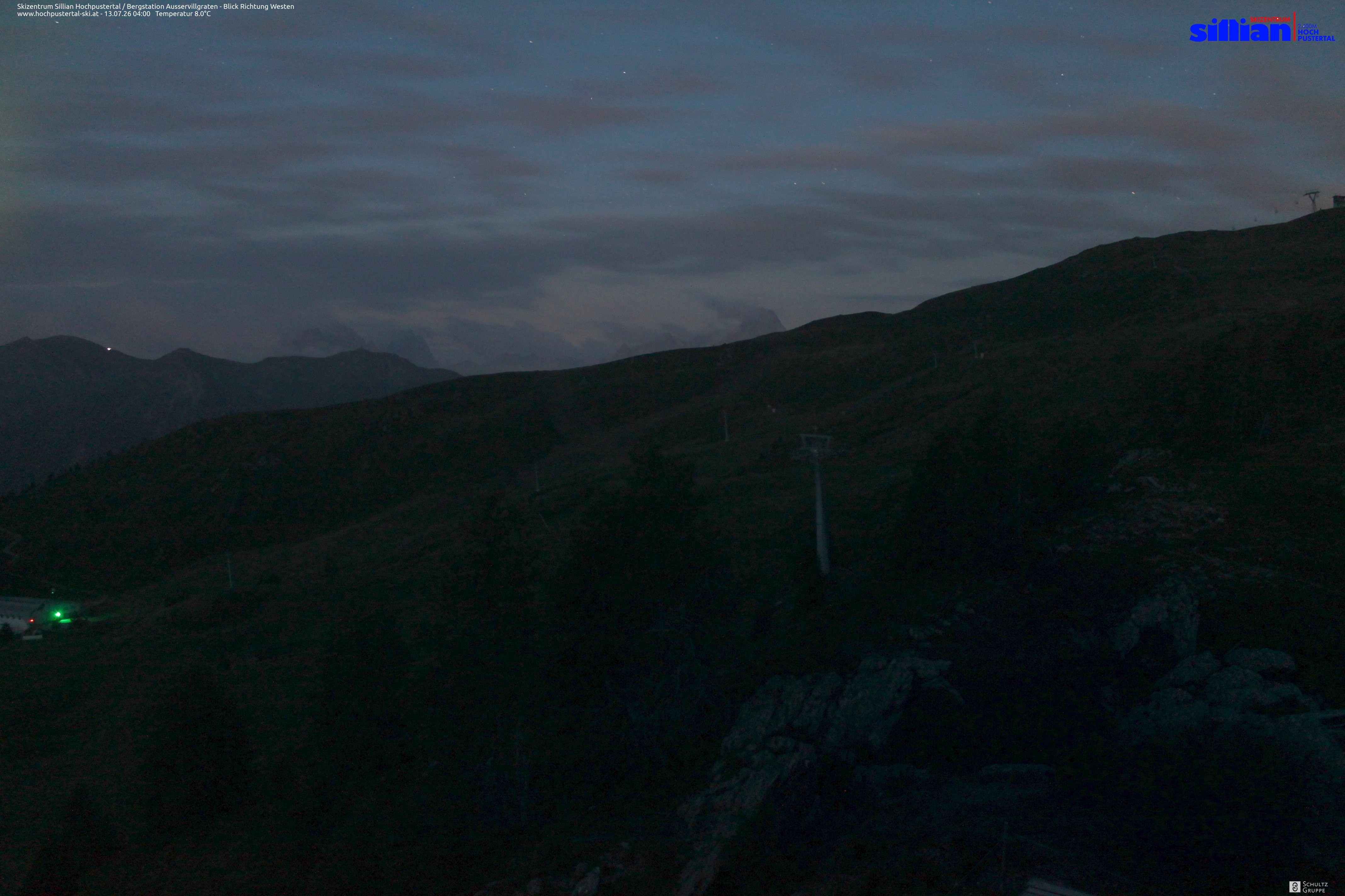 Archiv Foto Webcam Ausservillgraten im Thurntaler-Gebiet