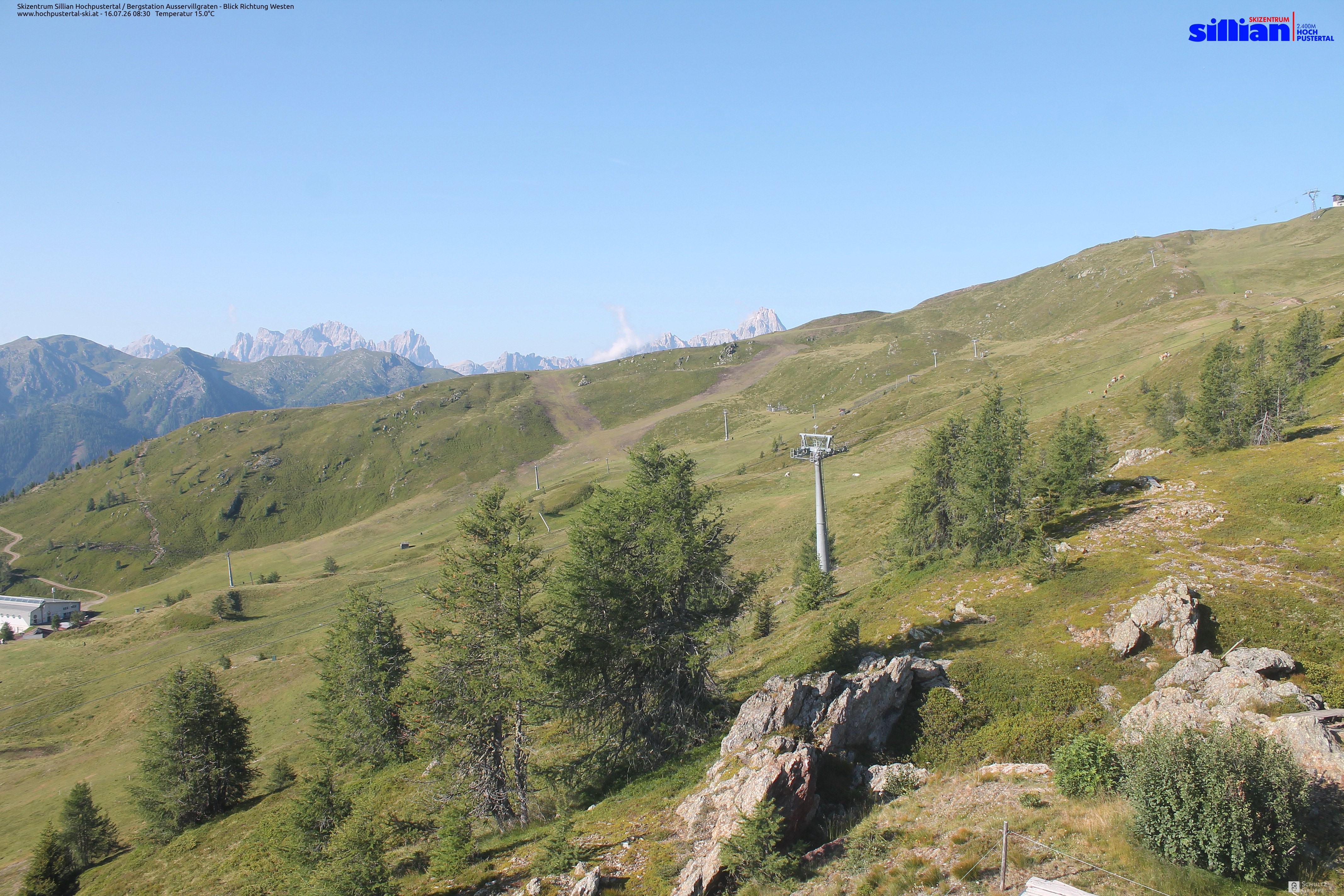 Archiv Foto Webcam Ausservillgraten im Thurntaler-Gebiet