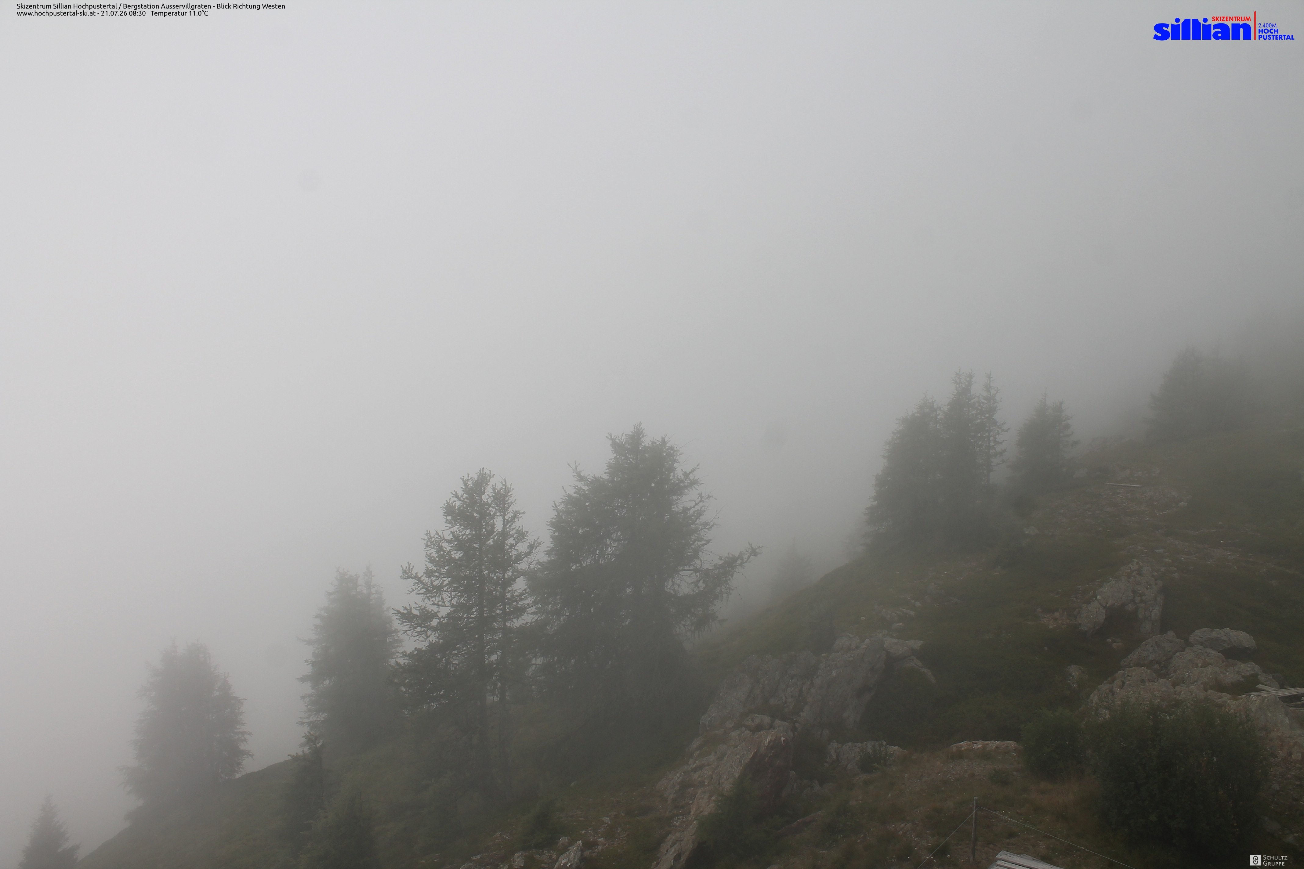 Archiv Foto Webcam Ausservillgraten im Thurntaler-Gebiet