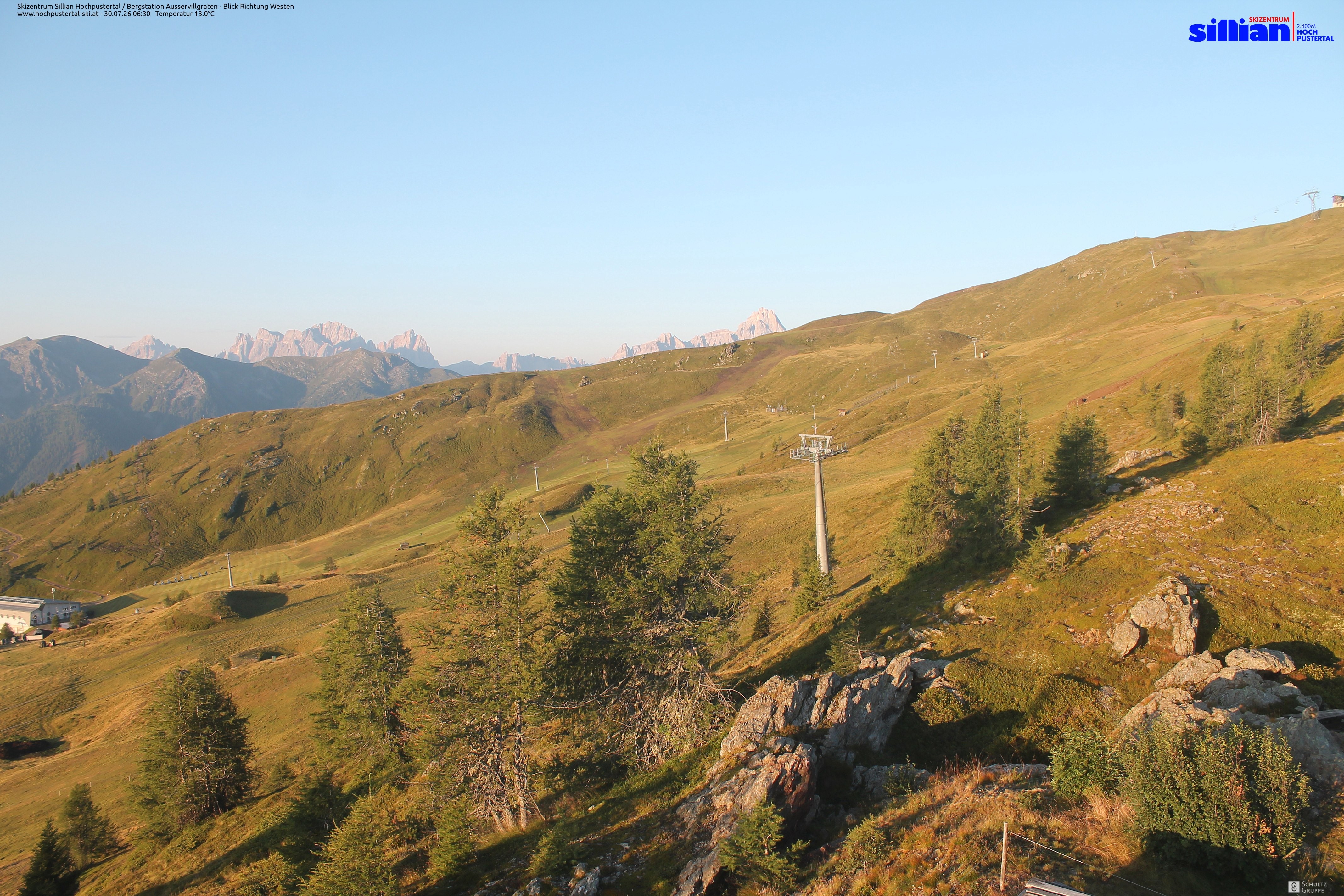 Archiv Foto Webcam Ausservillgraten im Thurntaler-Gebiet