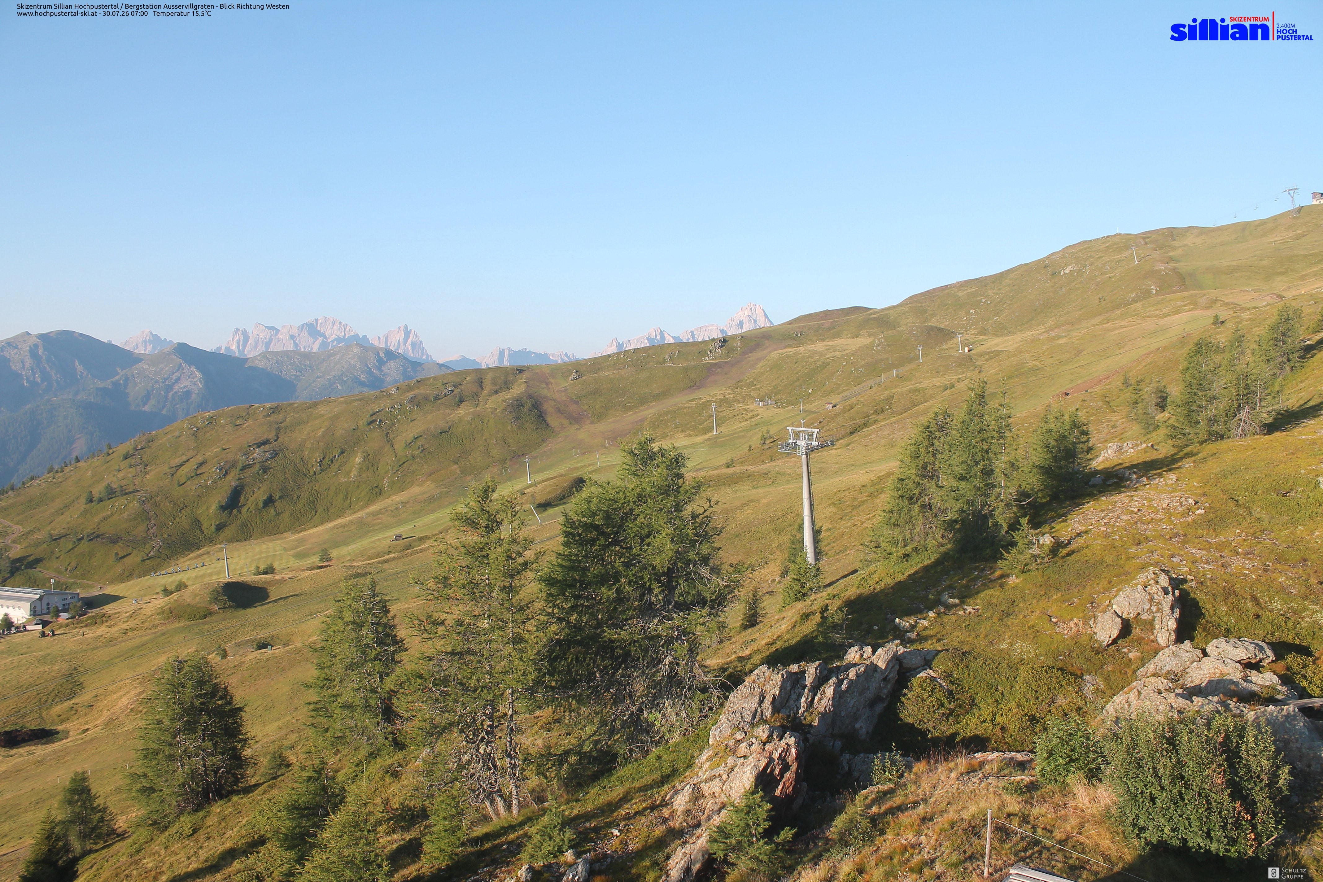 Archiv Foto Webcam Ausservillgraten im Thurntaler-Gebiet