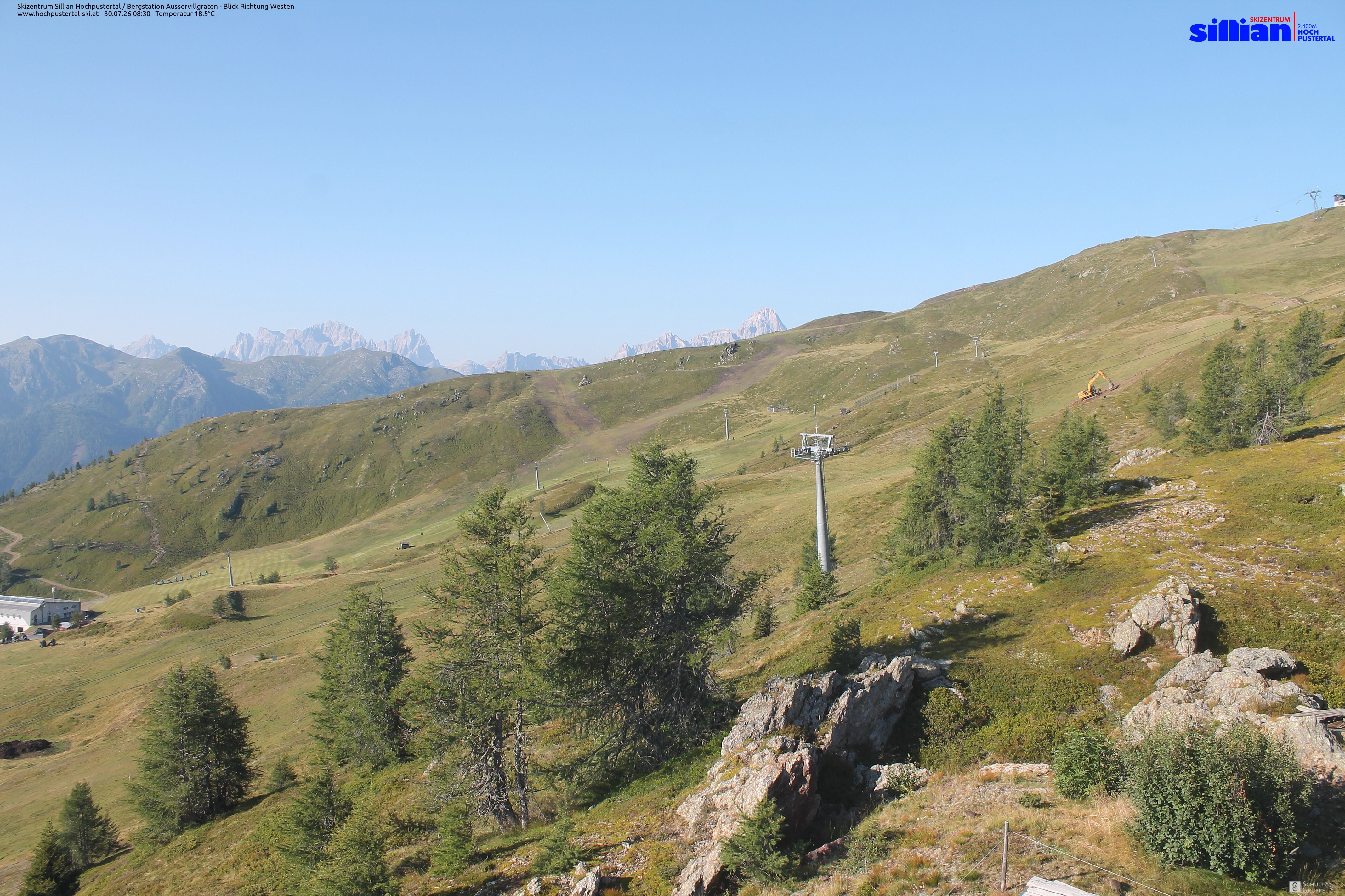 Archiv Foto Webcam Ausservillgraten im Thurntaler-Gebiet